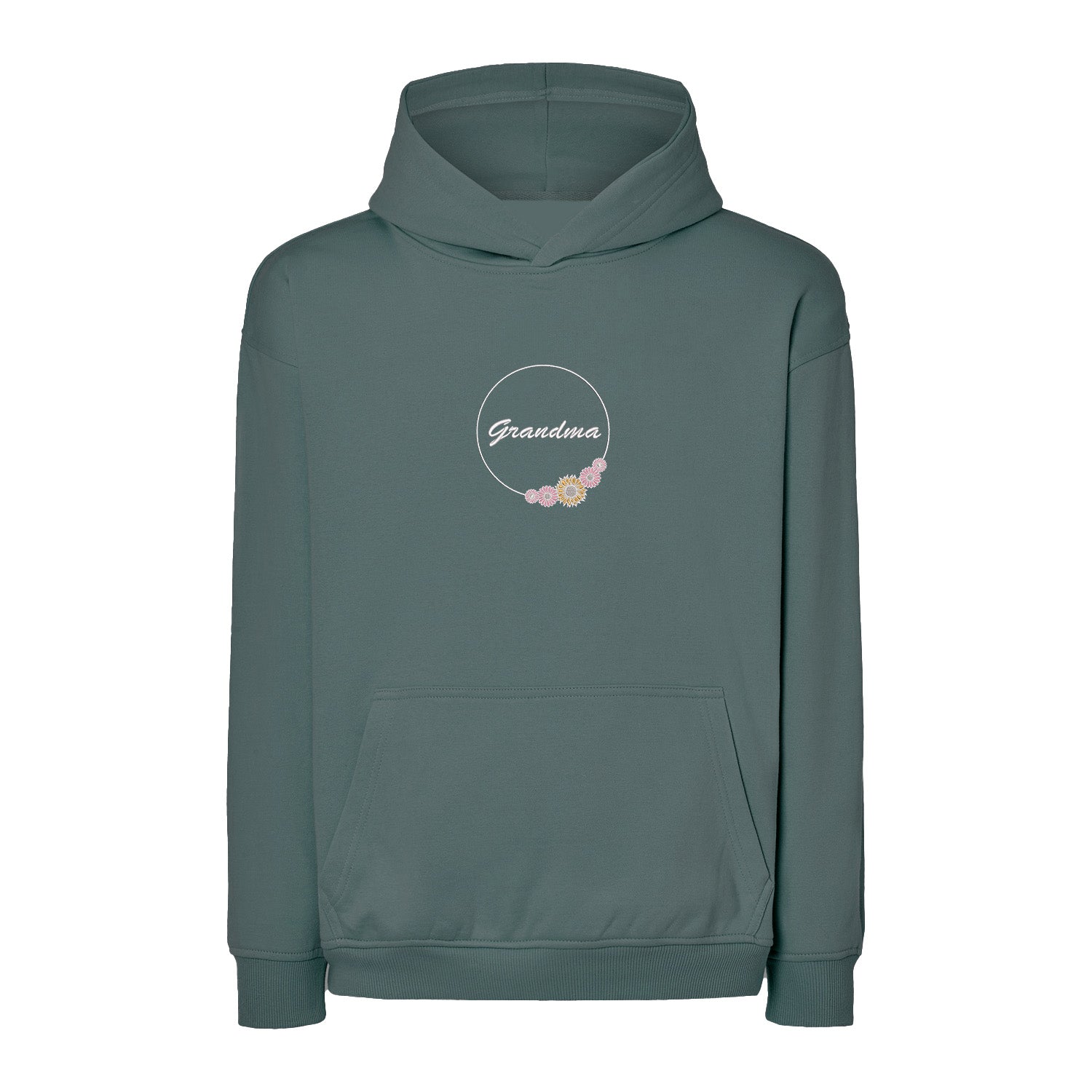 Bluza Grandma Flower – klasyczny kwiatowy wzór pełen uroku Haft z radości - nadruki i haft na odzieży Warszawa