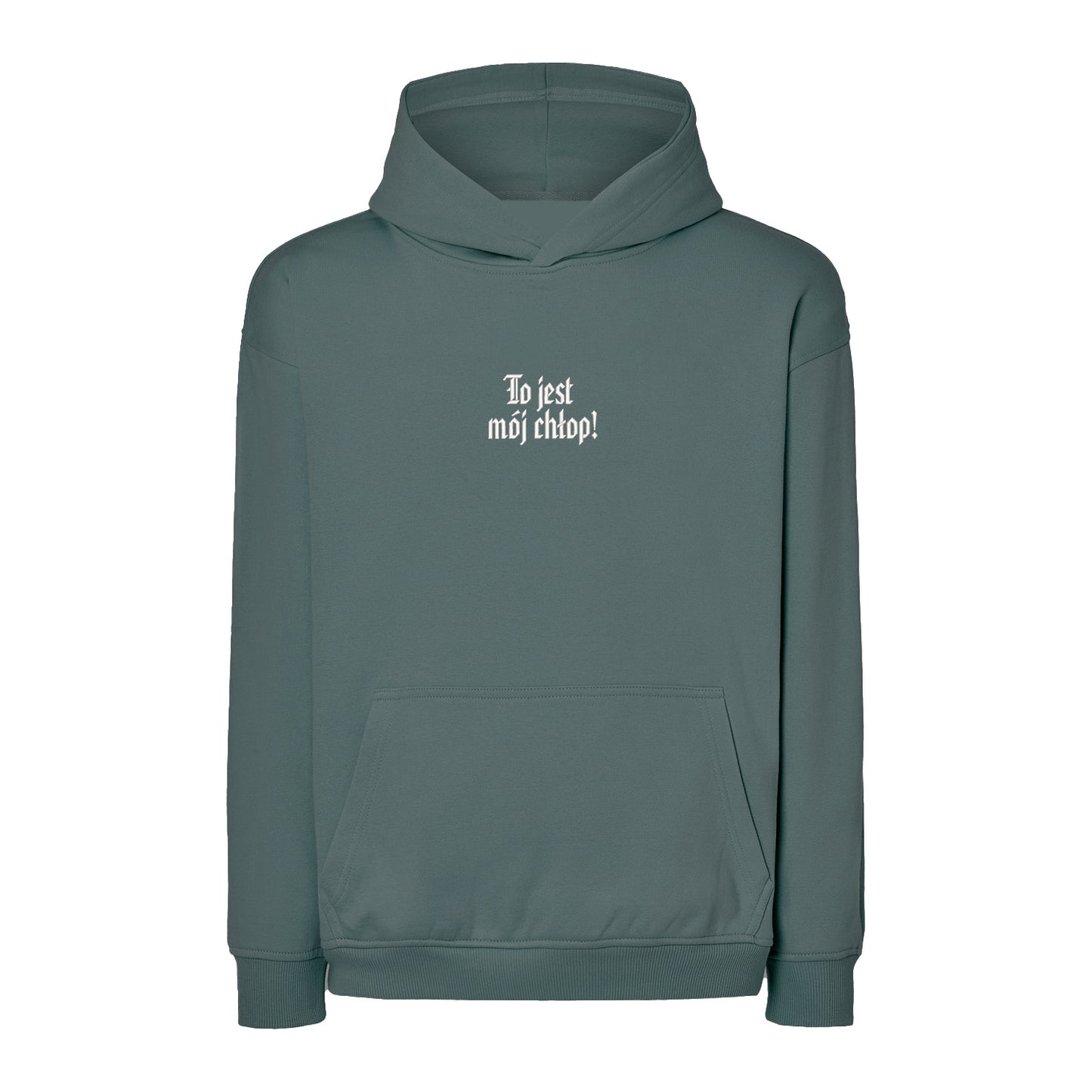 Bluza z haftem 3D „To jest mój chłop” Haft z radości - nadruki i haft na odzieży Warszawa