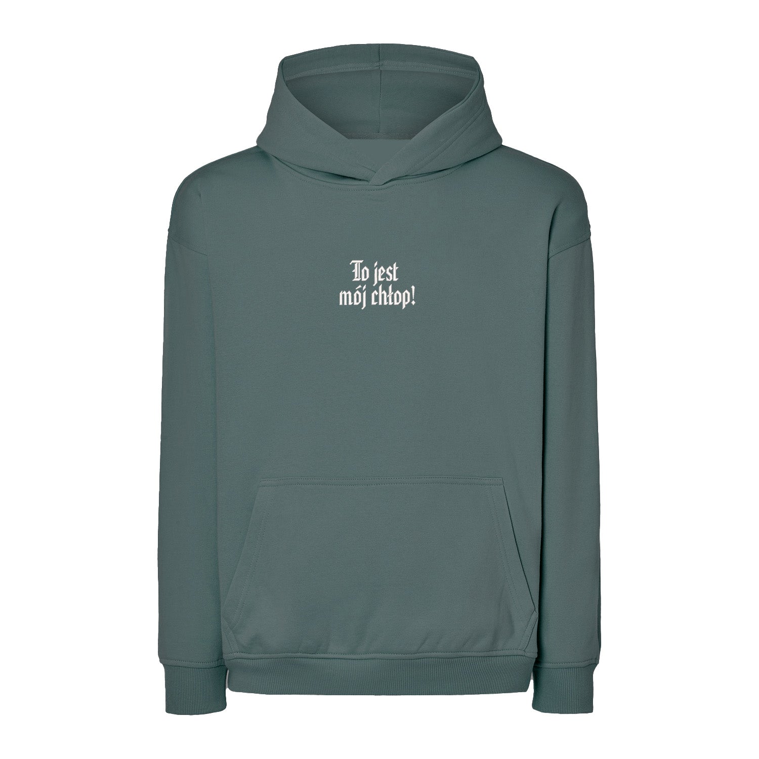 Bluza z haftem 3D „To jest mój chłop” Haft z radości - nadruki i haft na odzieży Warszawa