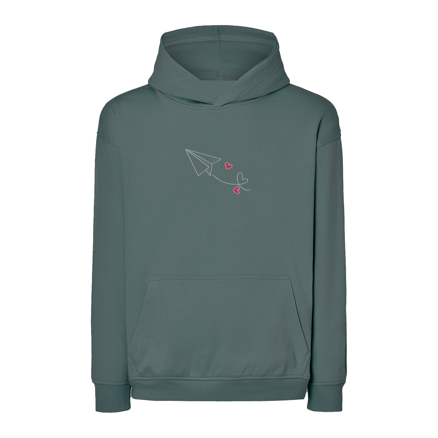 Bluza z Haftem „Walentynkowy Liścik” – romantyczny detal Haft z radości - nadruki i haft na odzieży Warszawa