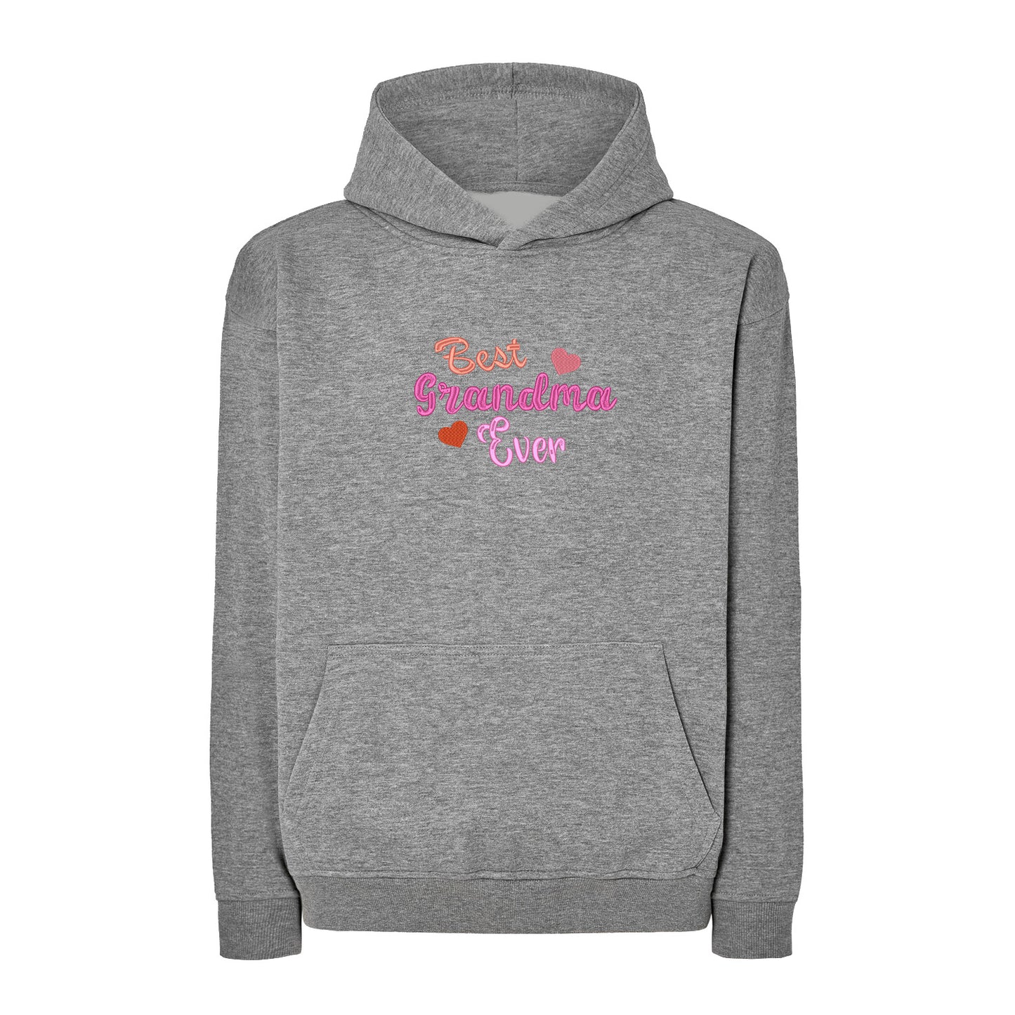 Bluza Best Grandma Ever – wyjątkowy haft dla kochanej Babci Haft z radości - nadruki i haft na odzieży Warszawa