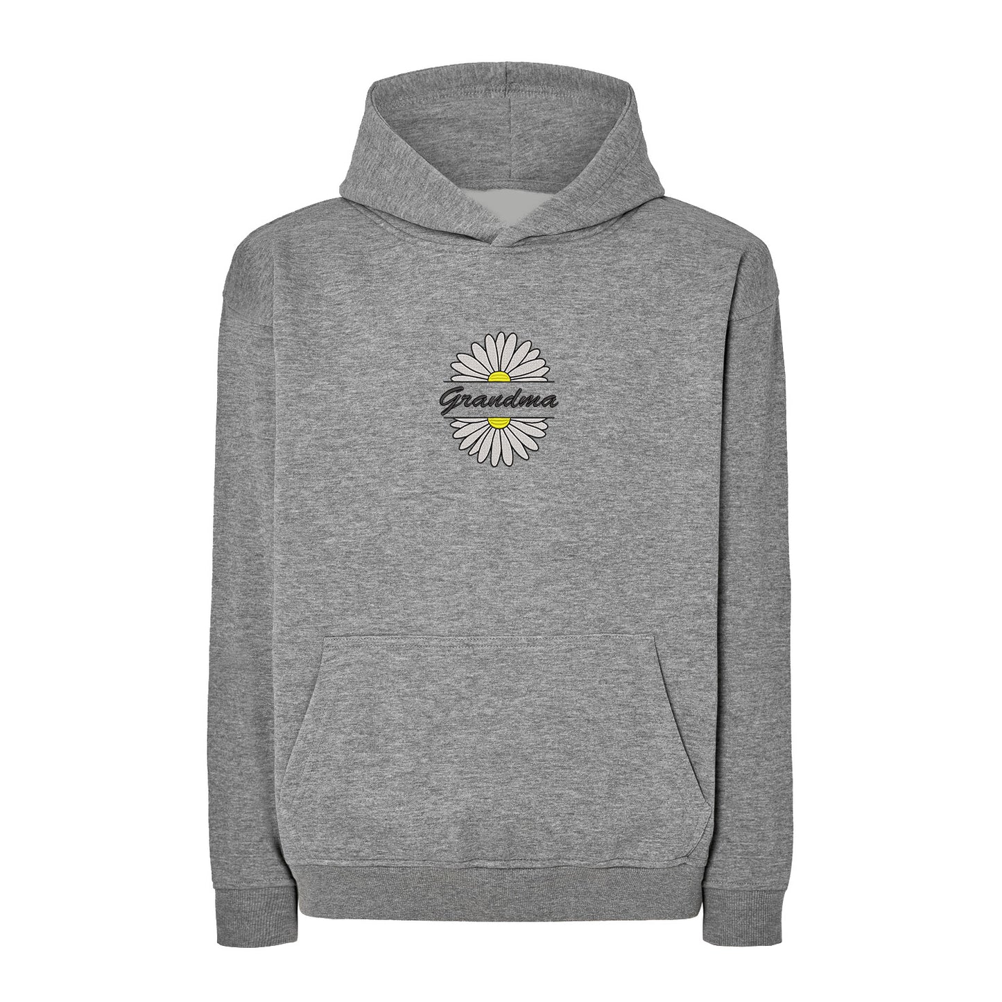 Bluza Grandma Flower 2 – eleganckie stokrotki dla Babci Haft z radości - nadruki i haft na odzieży Warszawa