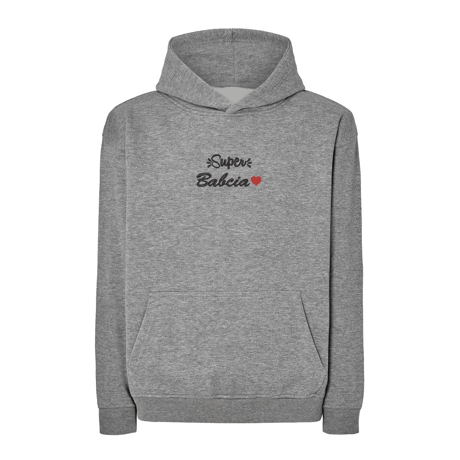 Super Babcia – bluza z haftem dla wyjątkowej Babci Haft z radości - nadruki i haft na odzieży Warszawa