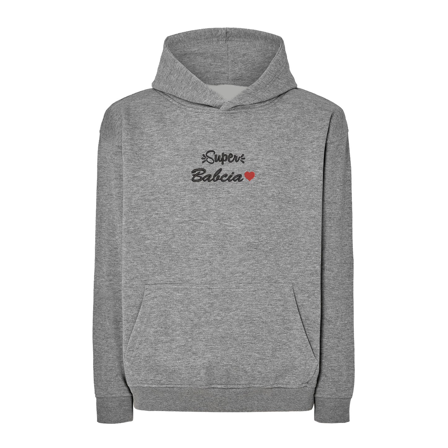 Super Babcia – bluza z haftem dla wyjątkowej Babci Haft z radości - nadruki i haft na odzieży Warszawa