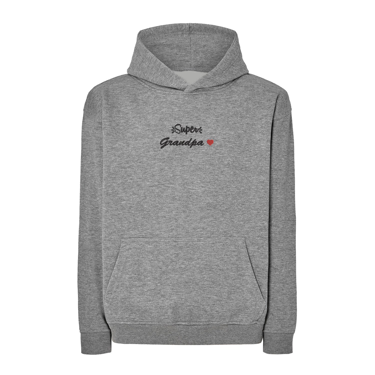 Bluza Super Grandpa – klasyczny napis dla wyjątkowego Dziadka Haft z radości - nadruki i haft na odzieży Warszawa