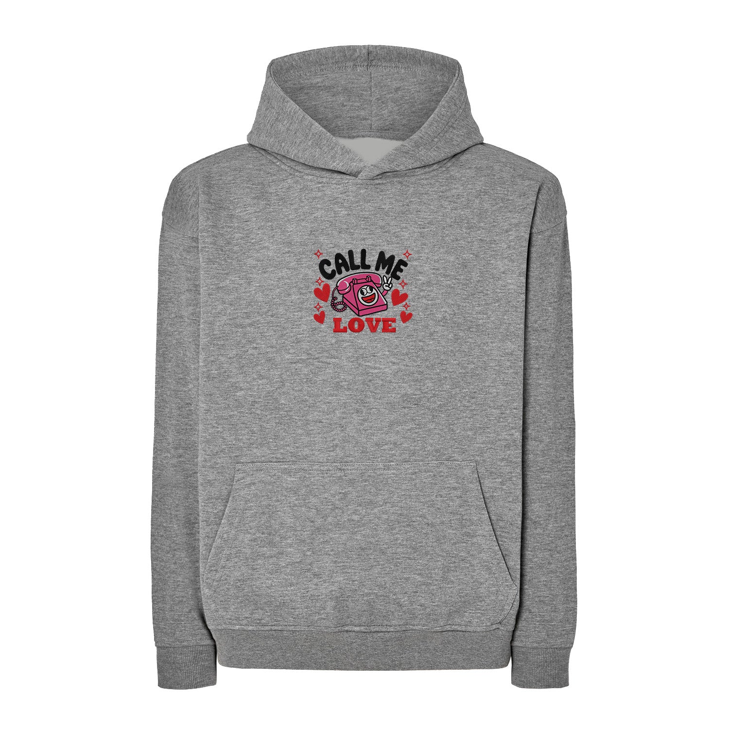 Bluza z Haftem „Call Me Love” – subtelne przesłanie Haft z radości - nadruki i haft na odzieży Warszawa