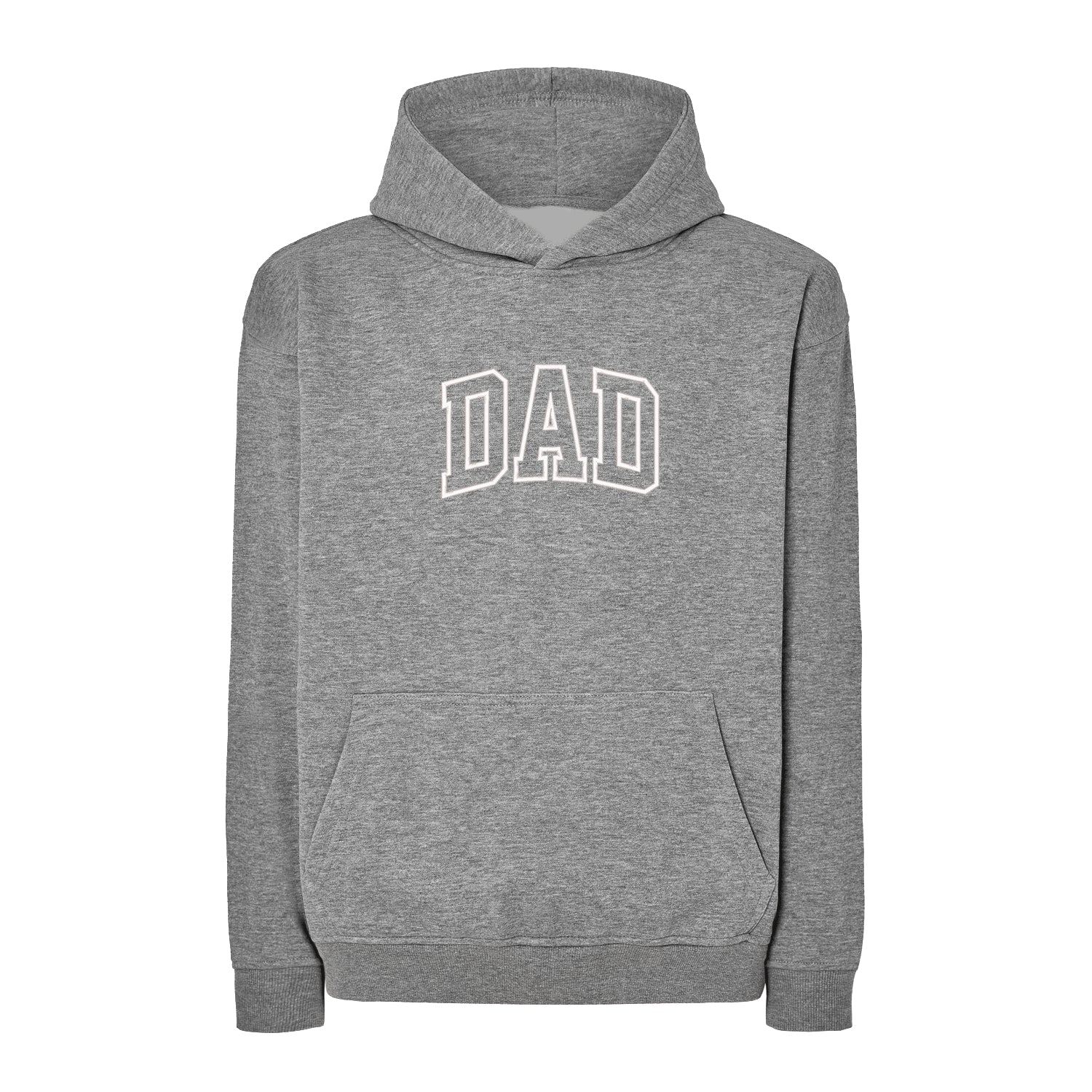 Bluza męska „Dad Applique” z haftem – klasyczny prezent dla taty, różne kroje Haft z radości - nadruki i haft na odzieży Warszawa