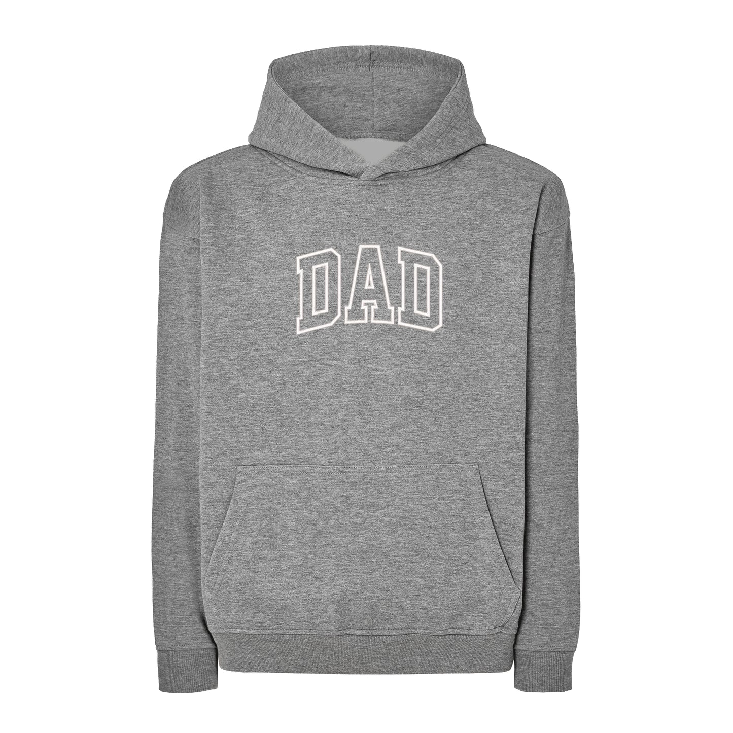 Bluza oversize „Dad Applique” z haftem – stylowa odzież dla taty | Pomysł na prezent dla ojca