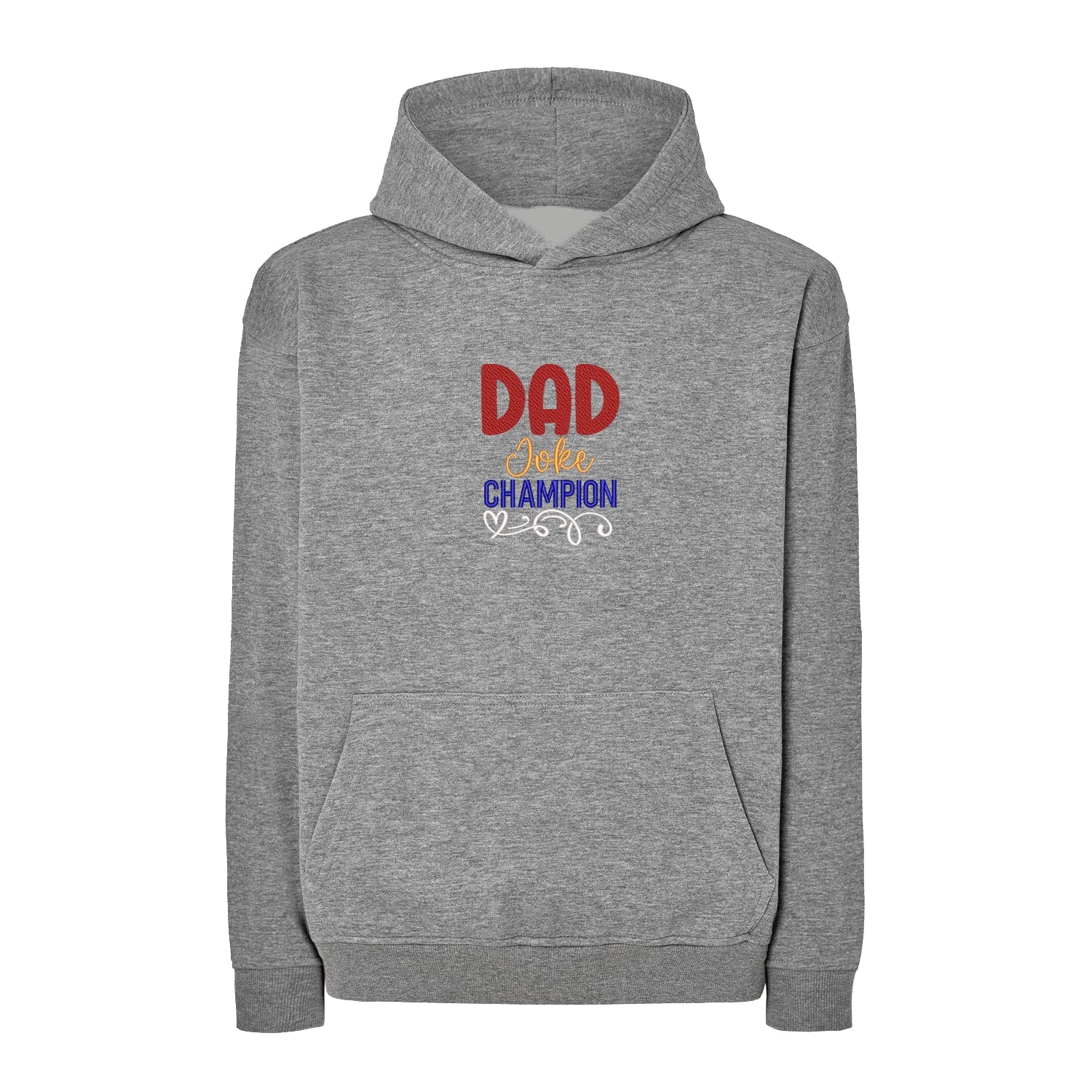 Bluza oversize „Dad Joke Champion” z haftem – śmieszny prezent dla taty z poczuciem humoru