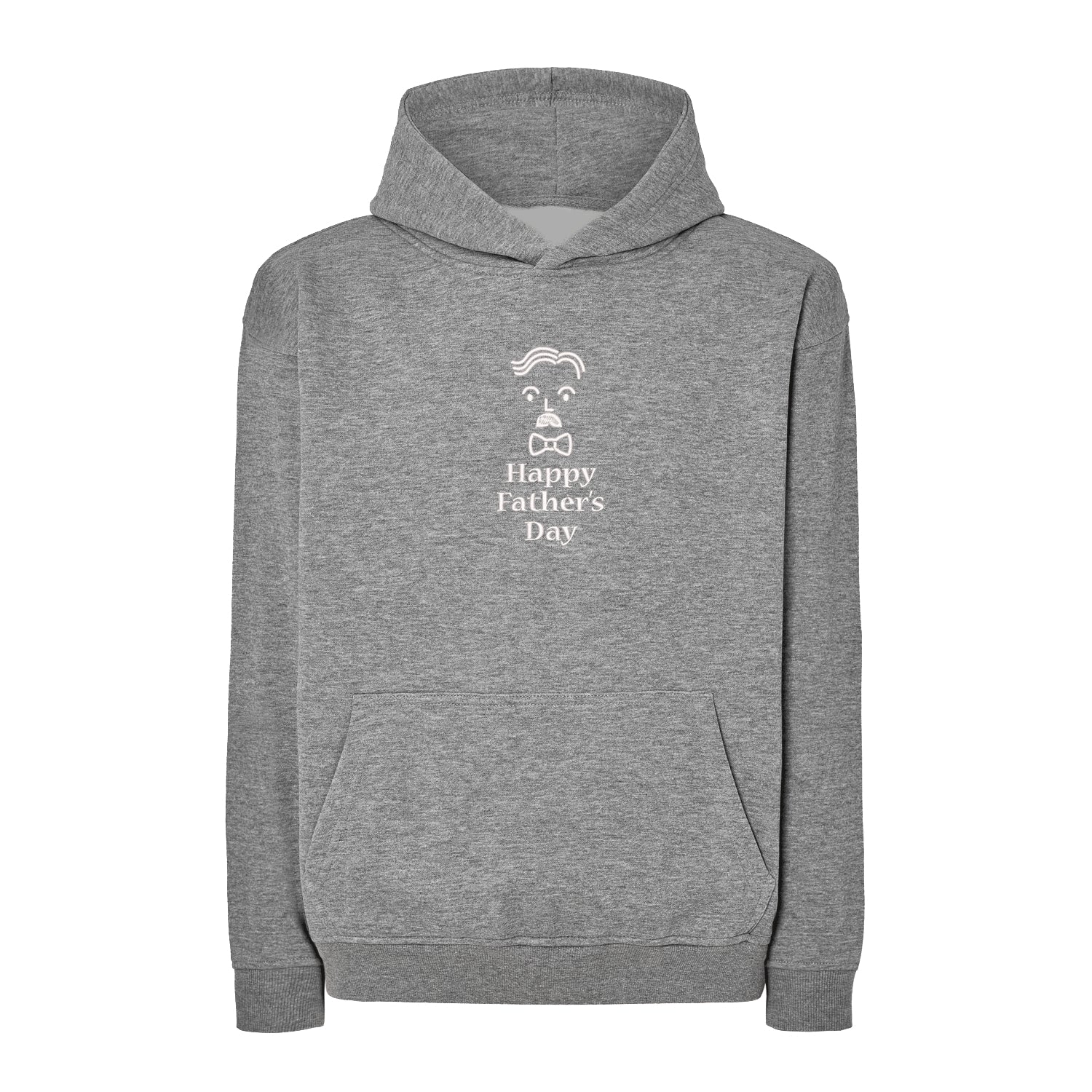 Bluza oversize na Dzień Ojca z haftem „Happy Father's Day” i narzędziami – prezent dla taty majsterkowicza