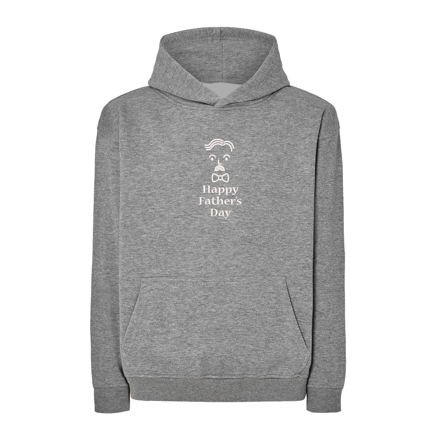 Bluza oversize na Dzień Ojca z haftem „Happy Father's Day” i narzędziami – prezent dla taty majsterkowicza