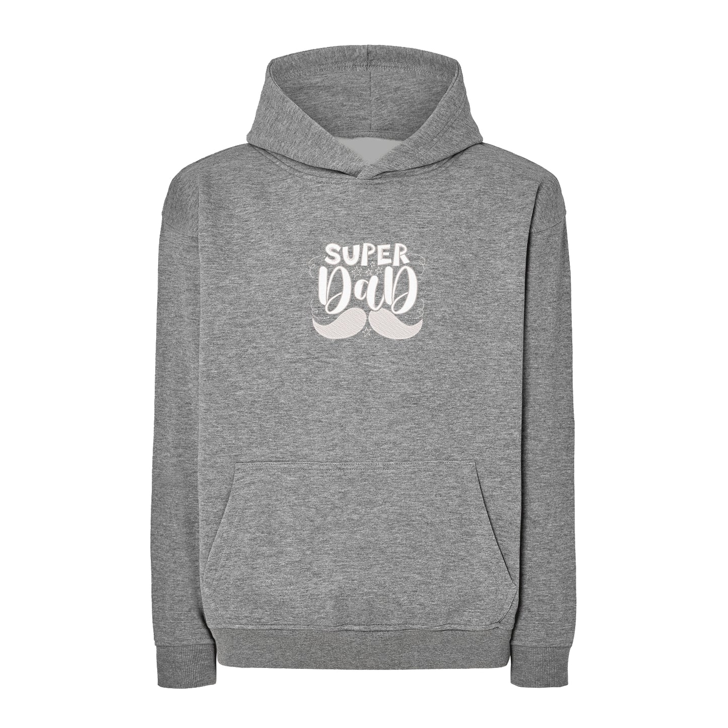 Bluza oversize „Super Dad” na Dzień Ojca z haftem | Prezent dla taty | Bluza oversize dla superbohatera
