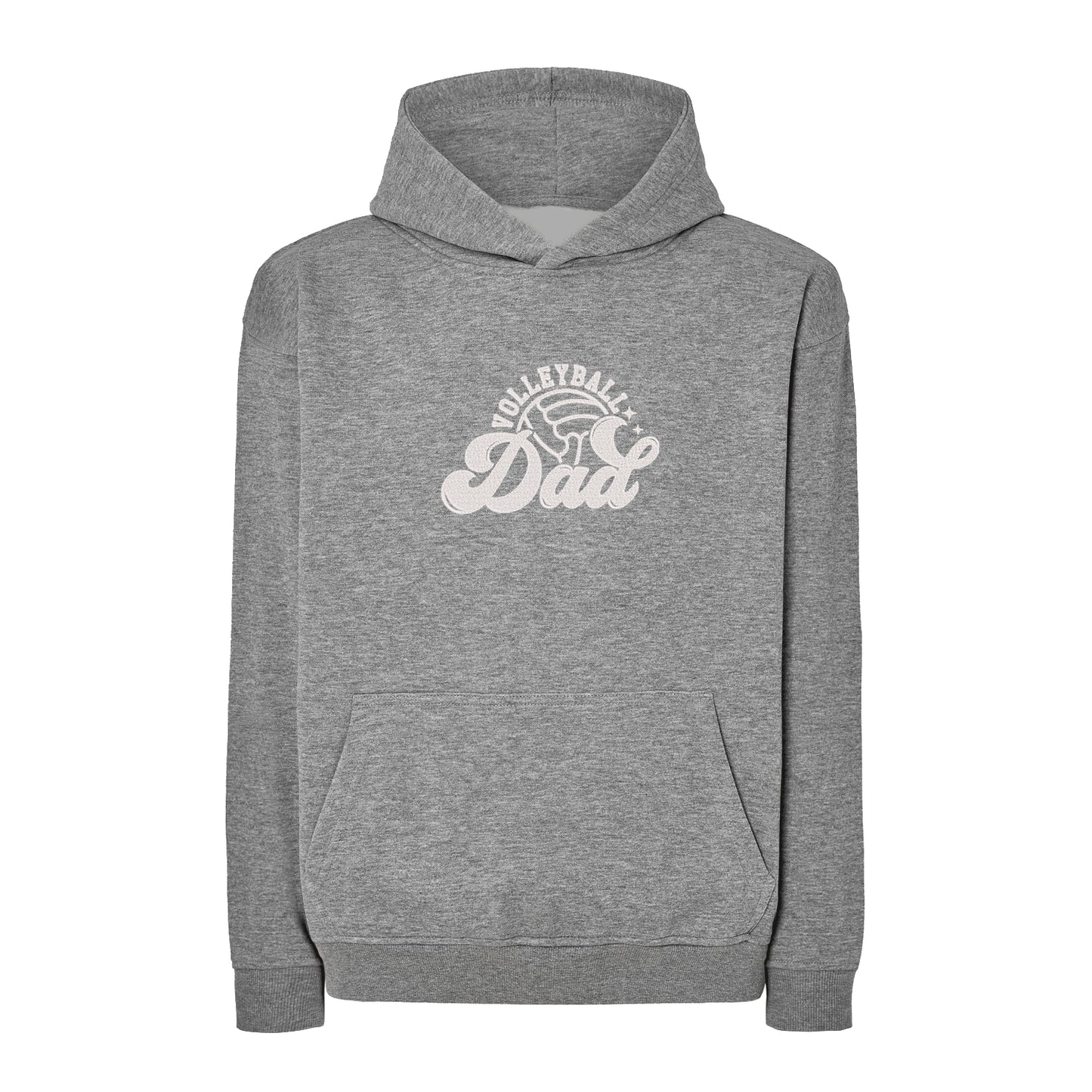 Bluza oversize męska „Volleyball Dad” z haftem – idealna na prezent dla taty siatkarza
