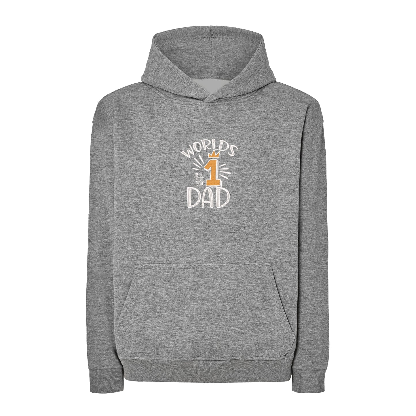 Bluza oversize „World’s No.1 Dad” z haftem – idealna na prezent dla najlepszego taty