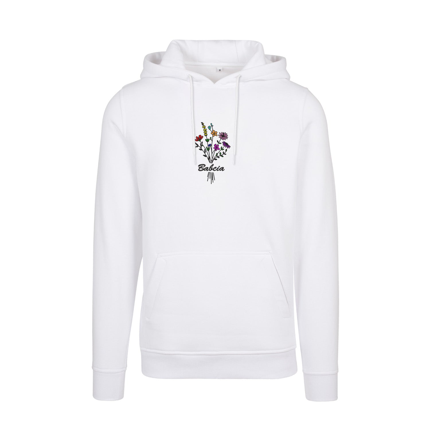 Bluza „Babcia” – haftowany bukiet kwiatów Haft z radości - nadruki i haft na odzieży Warszawa