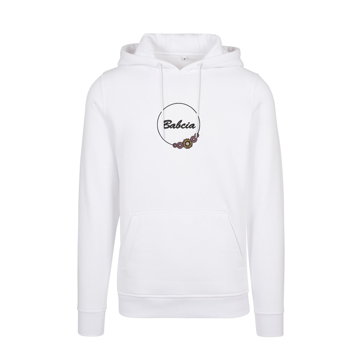 Babcia – bluza z haftem w kwiatowym stylu dla Babci Haft z radości - nadruki i haft na odzieży Warszawa