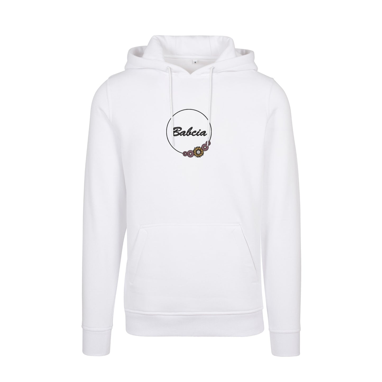 Babcia – bluza z haftem w kwiatowym stylu dla Babci Haft z radości - nadruki i haft na odzieży Warszawa