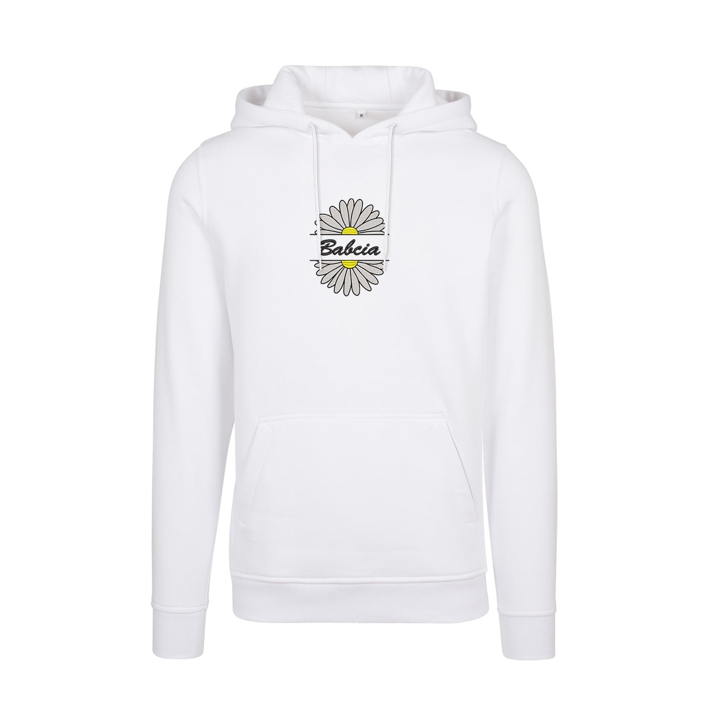 Babcia – bluza z haftem stokrotki dla Babci Haft z radości - nadruki i haft na odzieży Warszawa