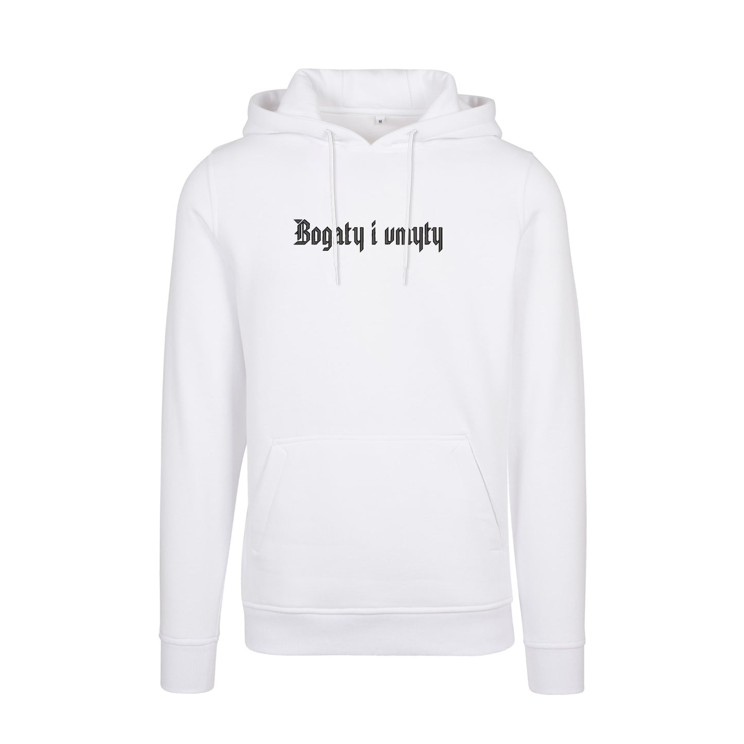 Bluza z haftem 3D „Bogaty i umyty” Haft z radości - nadruki i haft na odzieży Warszawa