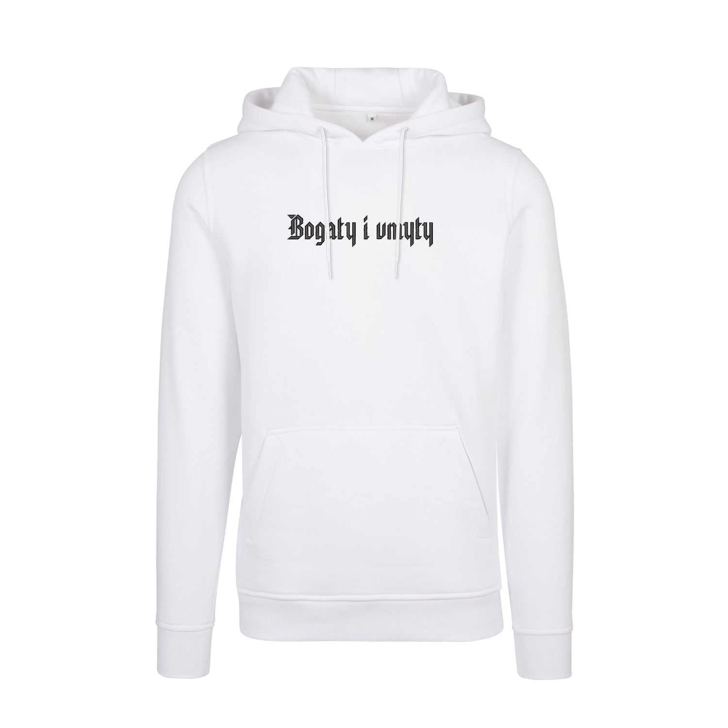 Bluza z haftem 3D „Bogaty i umyty” Haft z radości - nadruki i haft na odzieży Warszawa