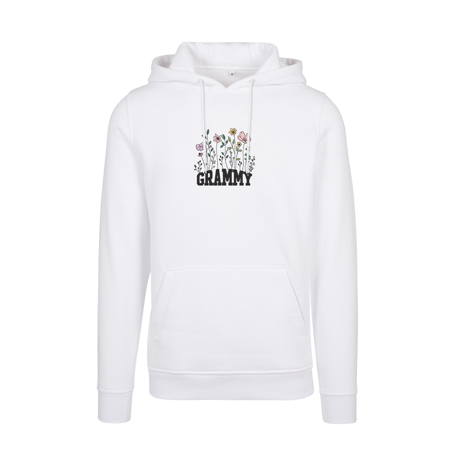 Bluza Floral Grammy – delikatny kwiatowy wzór dla eleganckiej Babci Haft z radości - nadruki i haft na odzieży Warszawa