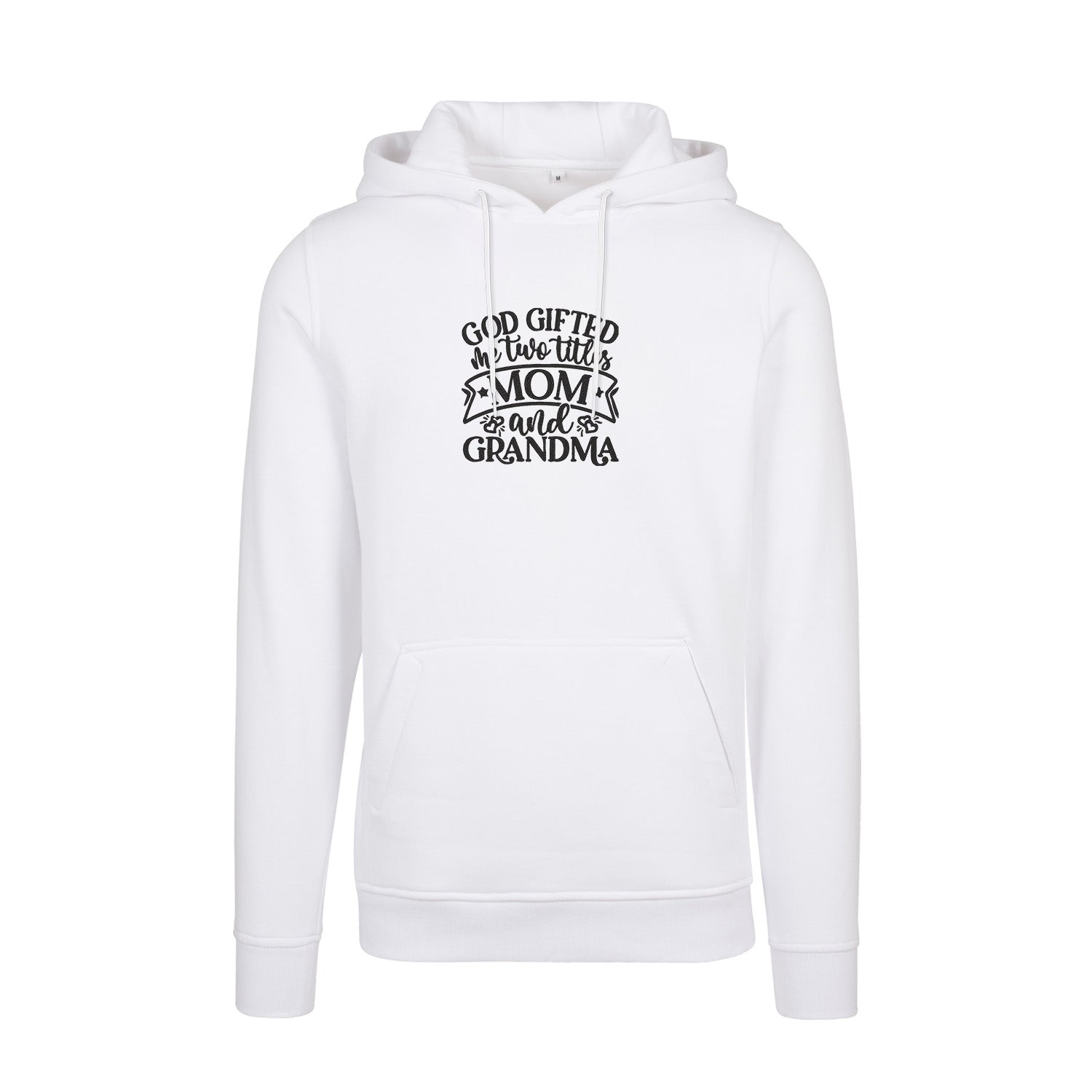Bluza God Gifted Me Two Titles – dla dumnej mamy i babci Haft z radości - nadruki i haft na odzieży Warszawa