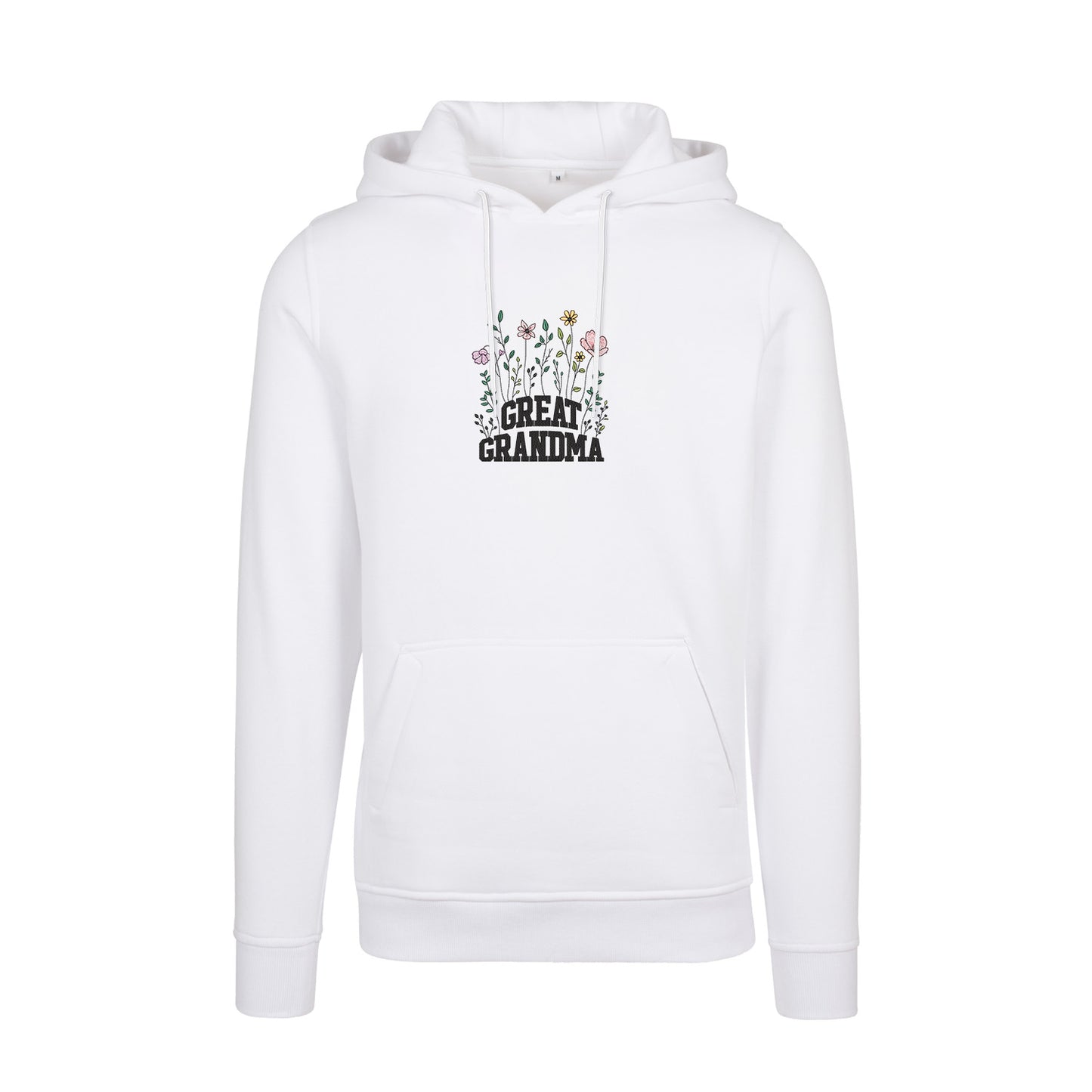 Bluza Great Grandma – kwiatowy haft dla wyjątkowej prababci Haft z radości - nadruki i haft na odzieży Warszawa
