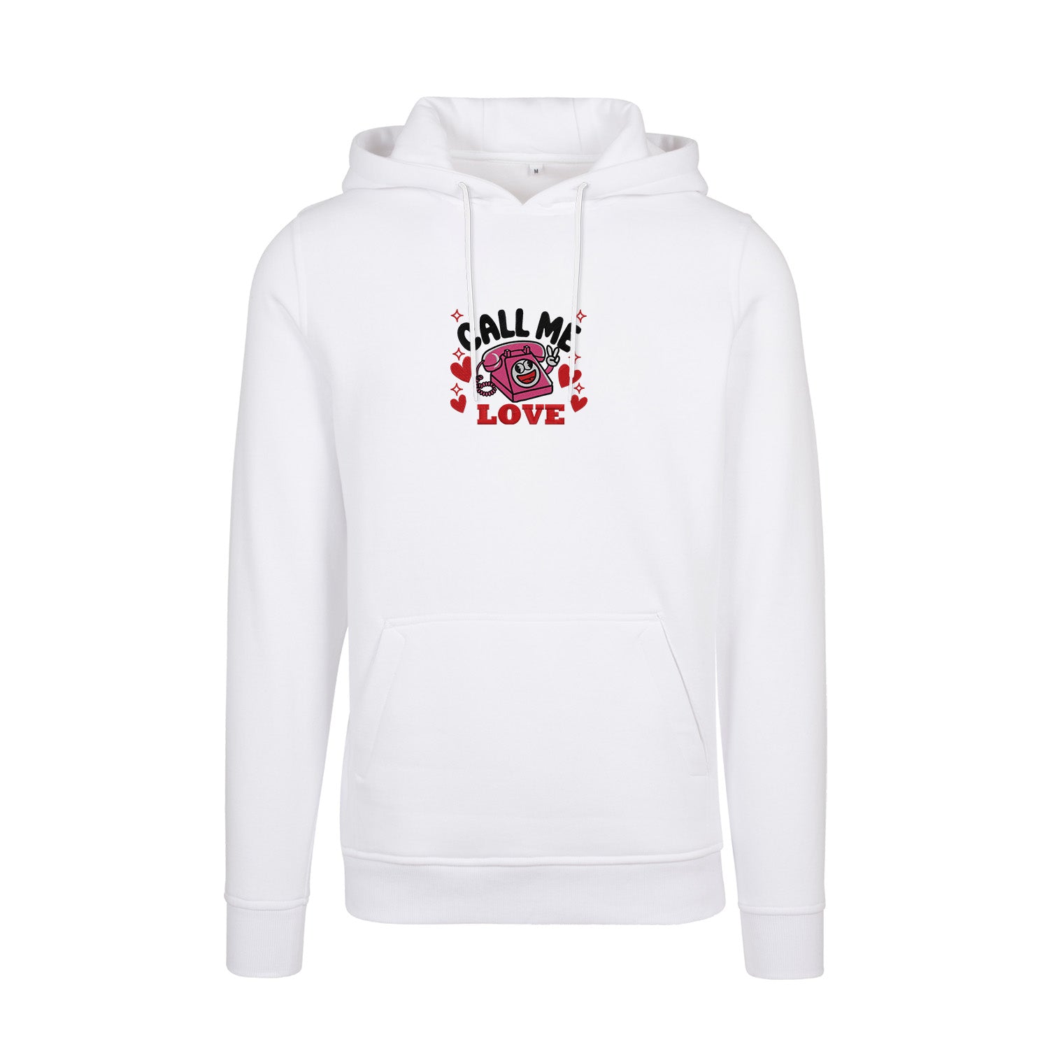 Bluza z Haftem „Call Me Love” – subtelne przesłanie Haft z radości - nadruki i haft na odzieży Warszawa