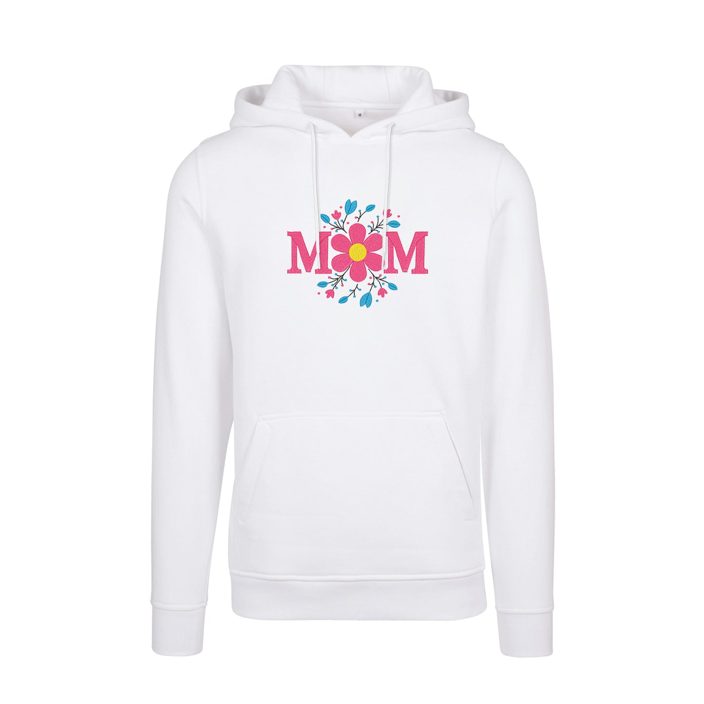 Bluza z haftem Flower Mom – kwiatowy akcent dla wyjątkowej mamy Haft z radości - nadruki i haft na odzieży Warszawa