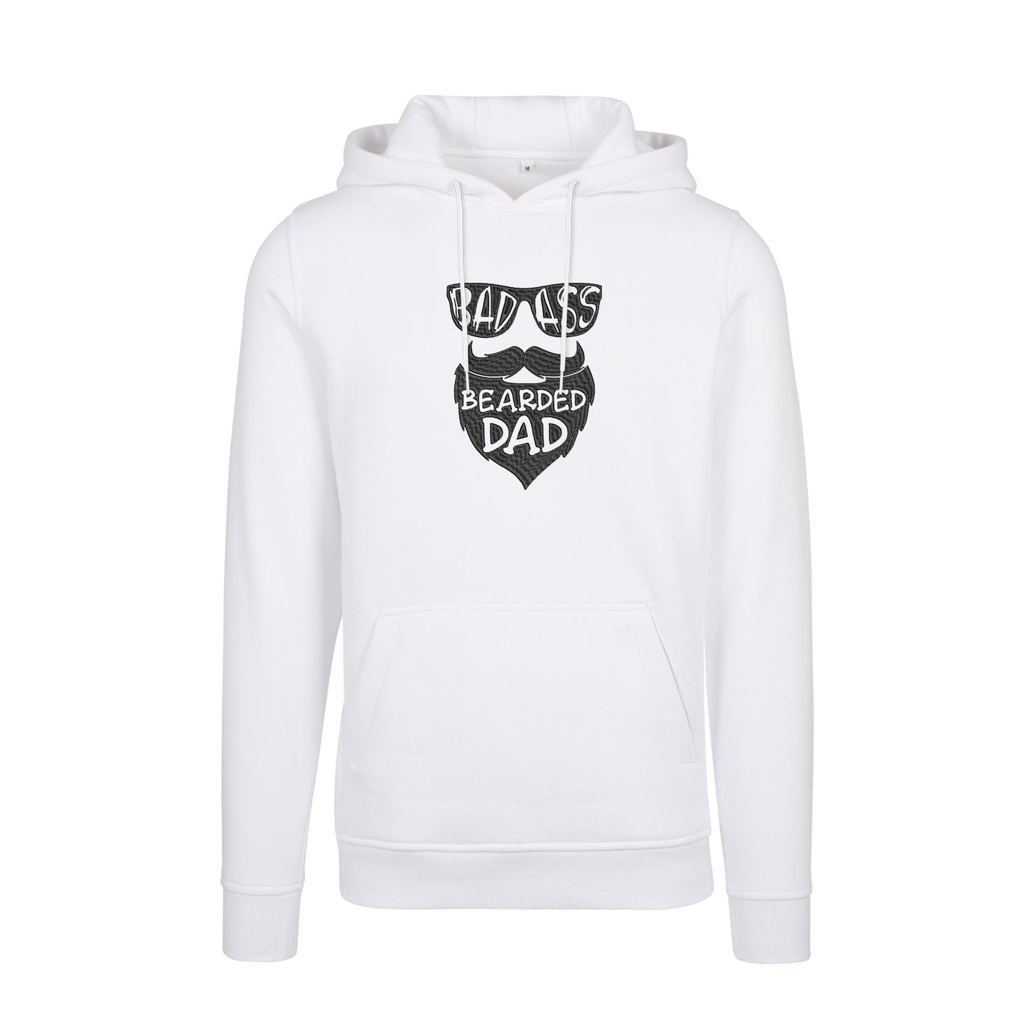 Bluza z kapturem "Bearded Dad" z haftem | Prezent dla brodatego taty | Wysokiej jakości bluza męska