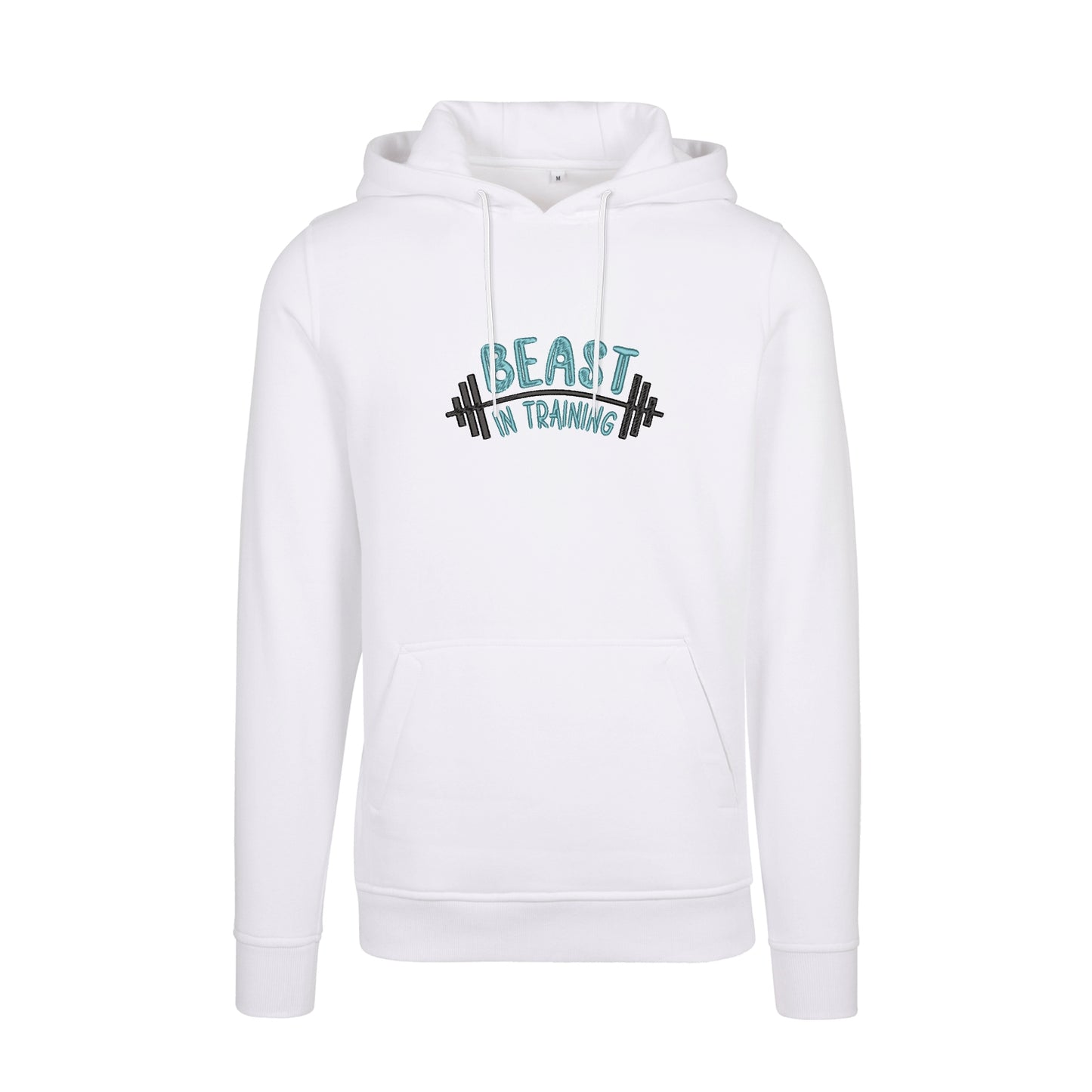 Bluza z kapturem "Beast in Training Dad" z haftem | Prezent dla aktywnego taty | Męska bluza z kapturem