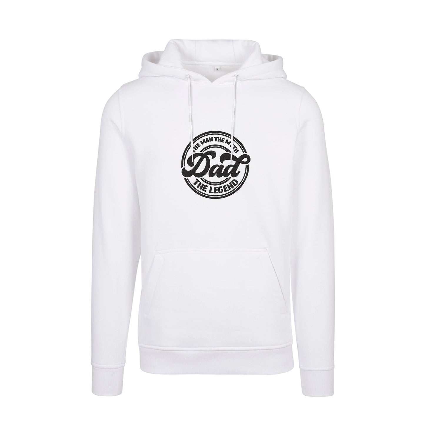Bluza z kapturem „Dad – The Man, The Myth, The Legend” z haftem | Prezent dla taty z charakterem