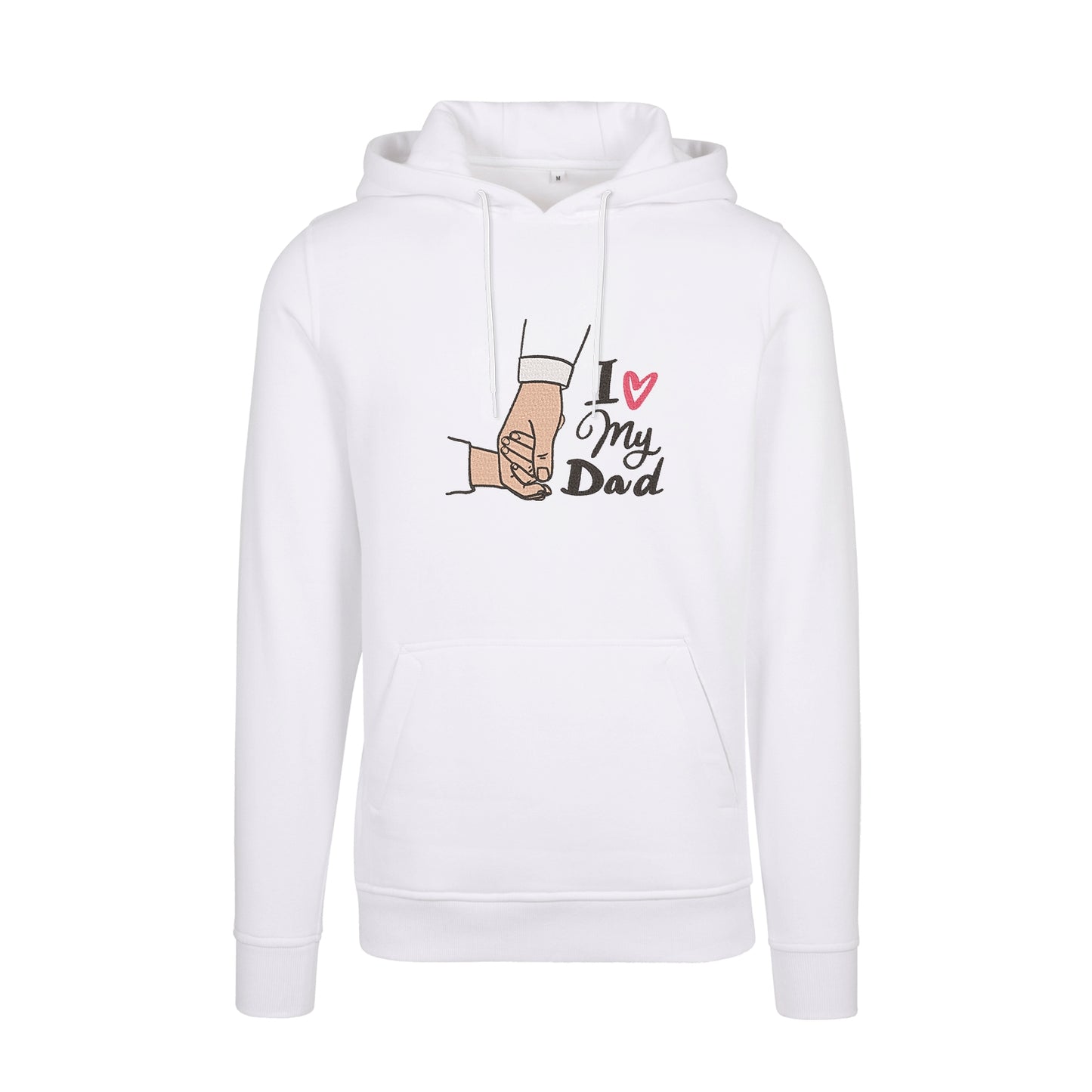 Bluza z kapturem "I Love My Dad" z haftem | Prezent dla taty | Bluza z kapturem