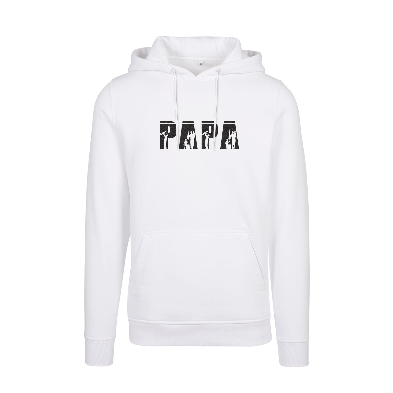 Bluza z kapturem "Papa Sign" z haftem | Bluza z kapturem dla taty | Personalizowany prezent dla Papy Haft z radości