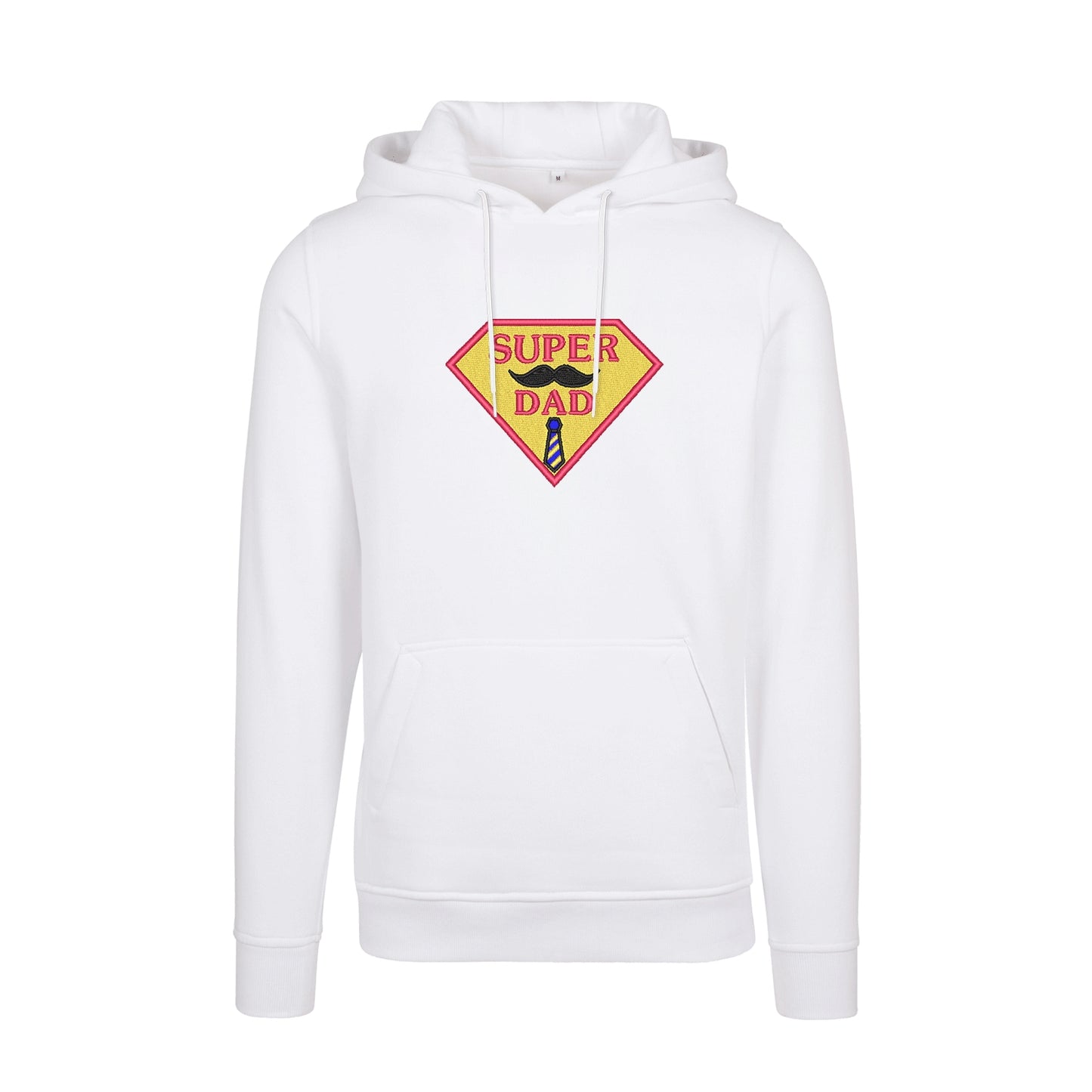 Bluza z kapturem „Super Dad” z haftem | Prezent dla taty | Bluza z kapturem dla superbohatera