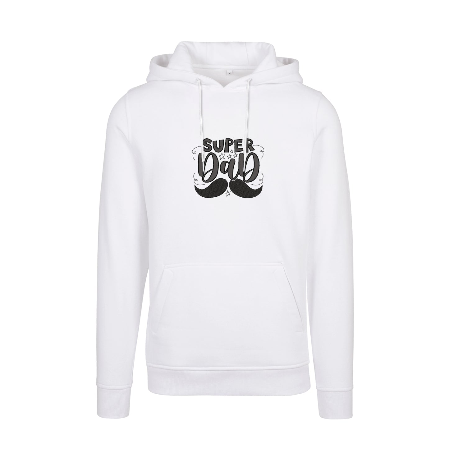 Bluza z kapturem „Super Dad” na Dzień Ojca z haftem | Prezent dla taty | Bluza z kapturem dla superbohatera