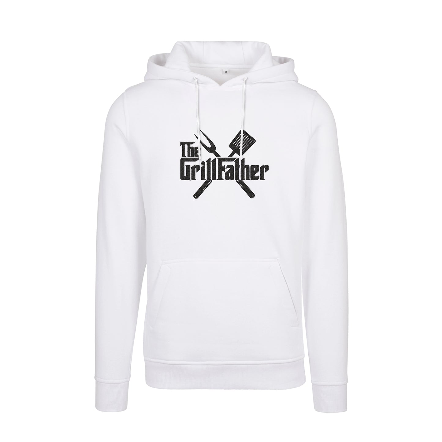 Bluza z kapturem „The Grill Father” z haftem | Prezent dla fana grilla | Śmieszna bluza na Dzień Ojca lub urodziny