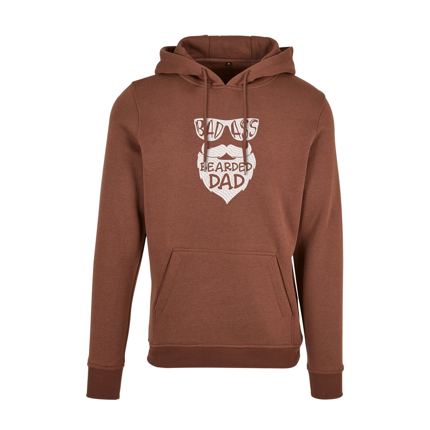 Bluza z kapturem "Bearded Dad" z haftem | Prezent dla brodatego taty | Wysokiej jakości bluza męska