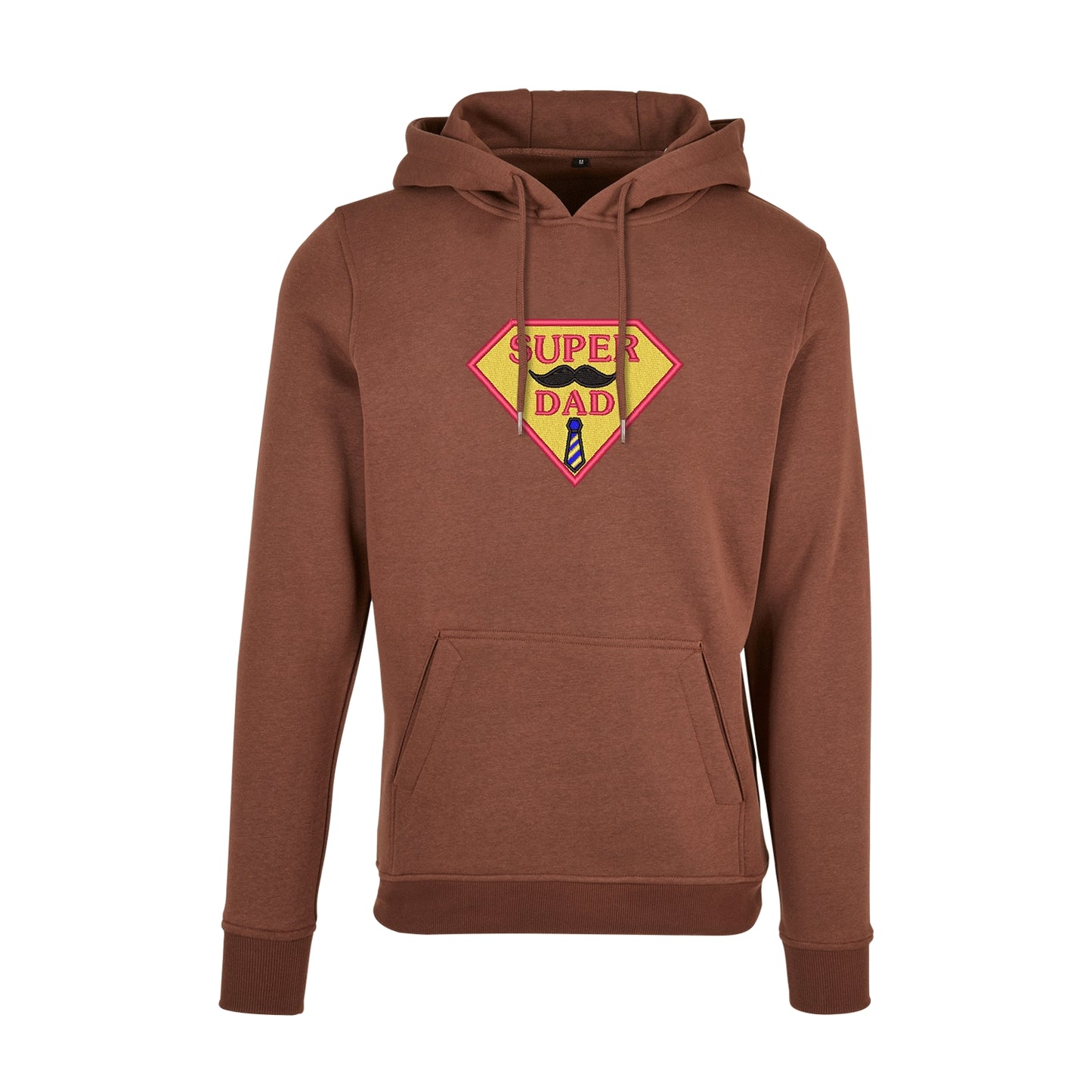 Bluza z kapturem „Super Dad” z haftem | Prezent dla taty | Bluza z kapturem dla superbohatera
