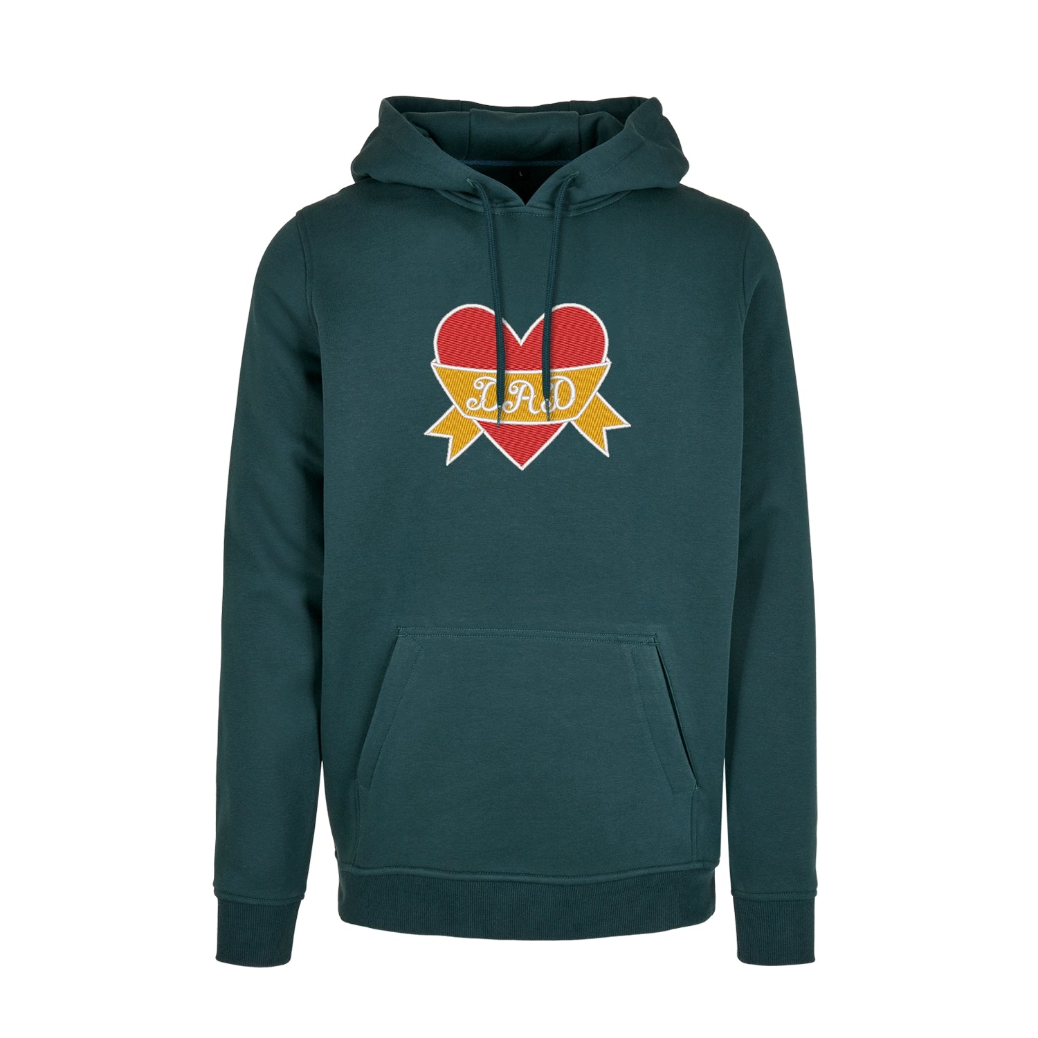 Bluza męska „Dad Heart Tattoo” z haftem – prezent dla taty w stylu retro, różne kroje Haft z radości - nadruki i haft na odzieży Warszawa