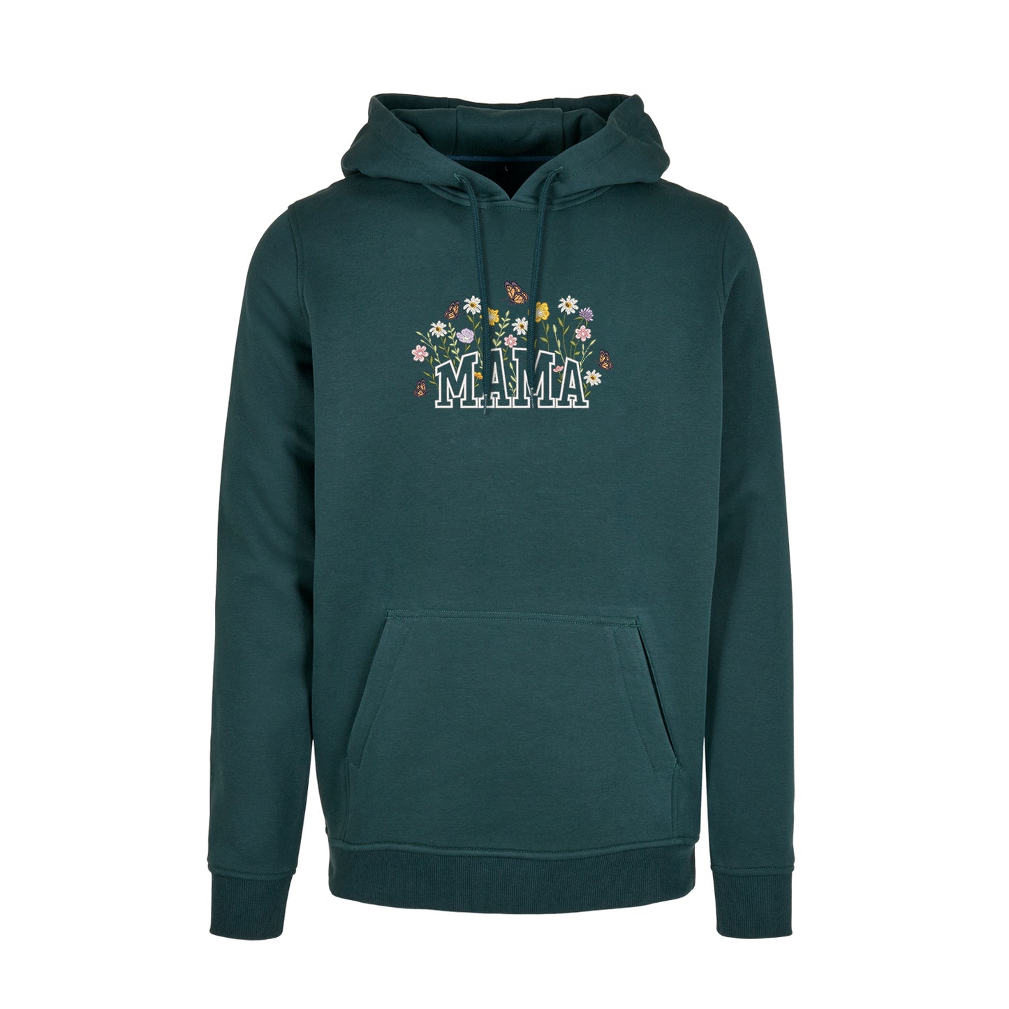 Bluza z haftem Floral Mama – kwiatowy wzór dla wyjątkowej mamy Haft z radości - nadruki i haft na odzieży Warszawa