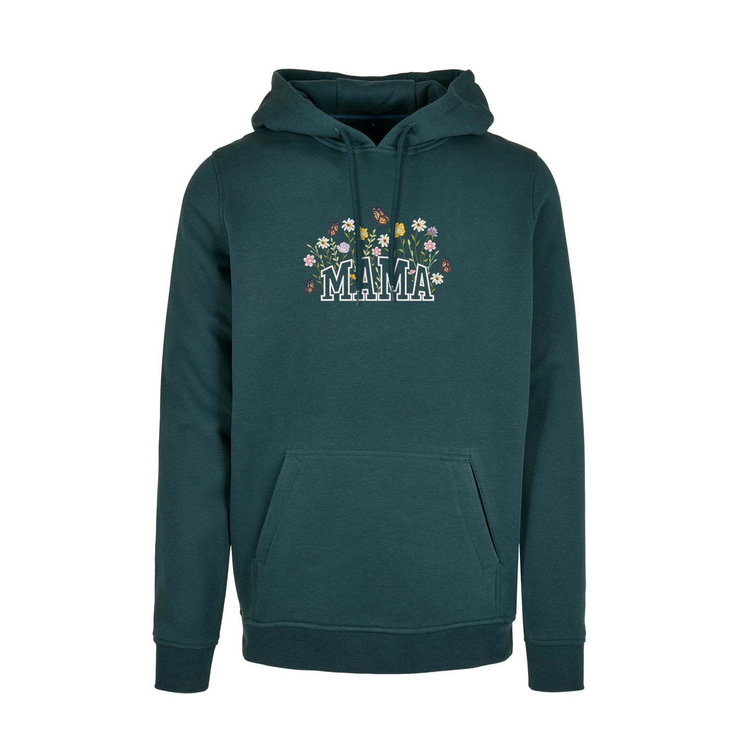 Bluza z haftem Floral Mama – kwiatowy wzór dla wyjątkowej mamy Haft z radości - nadruki i haft na odzieży Warszawa