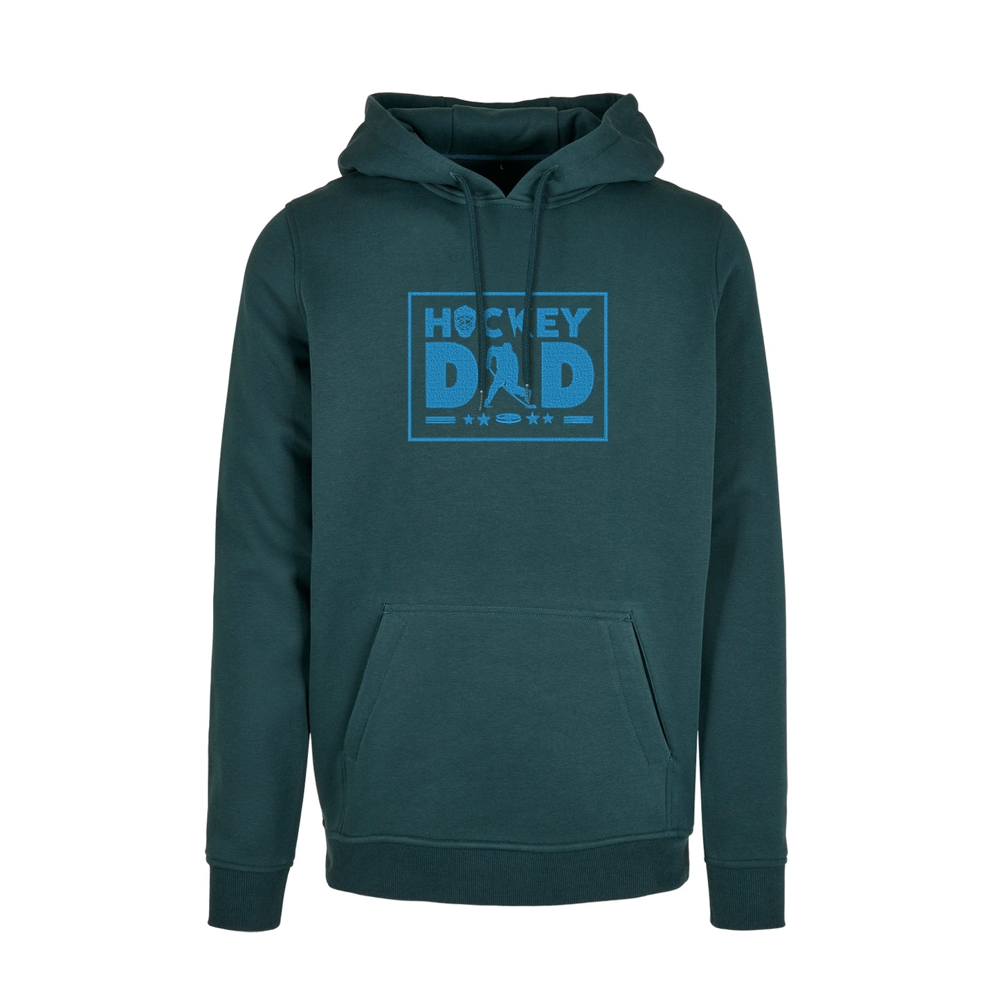 Bluza z kapturem "Hockey Dad" z haftem | Prezent dla taty hokeisty | Bluza z kapturem