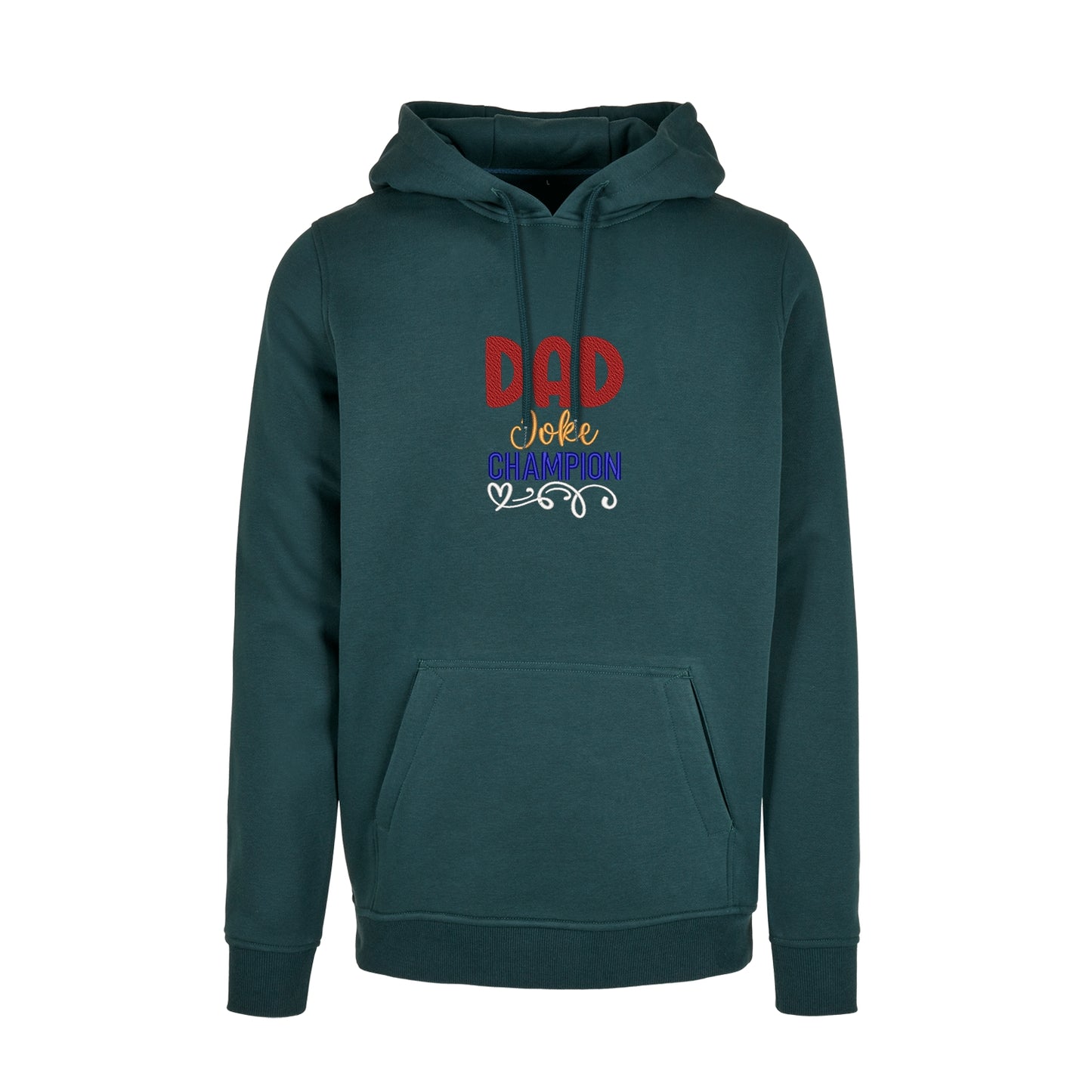 Bluza z kapturem „Dad Joke Champion” z haftem – śmieszny prezent dla taty z poczuciem humoru