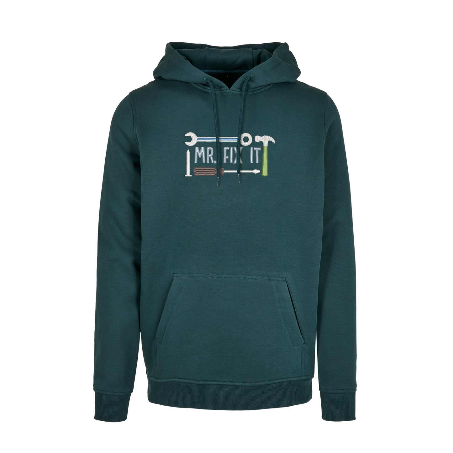Bluza z kapturem "Mr Fix It 2" z haftem | Bluza z kapturem dla majsterkowicza | Prezent dla taty złotej rączki