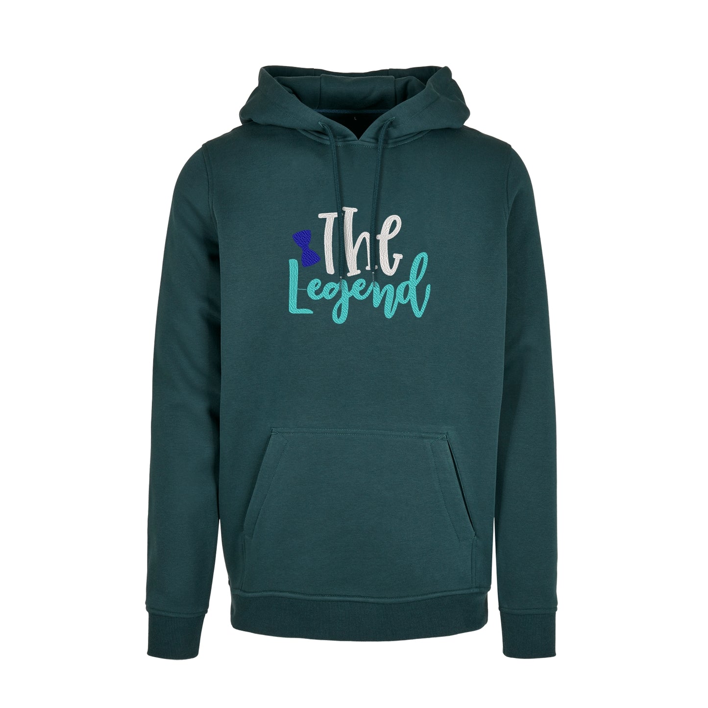 Bluza z kapturem „The Legend” z haftem | Prezent dla taty, dziadka lub męża | Stylowa bluza z kapturem