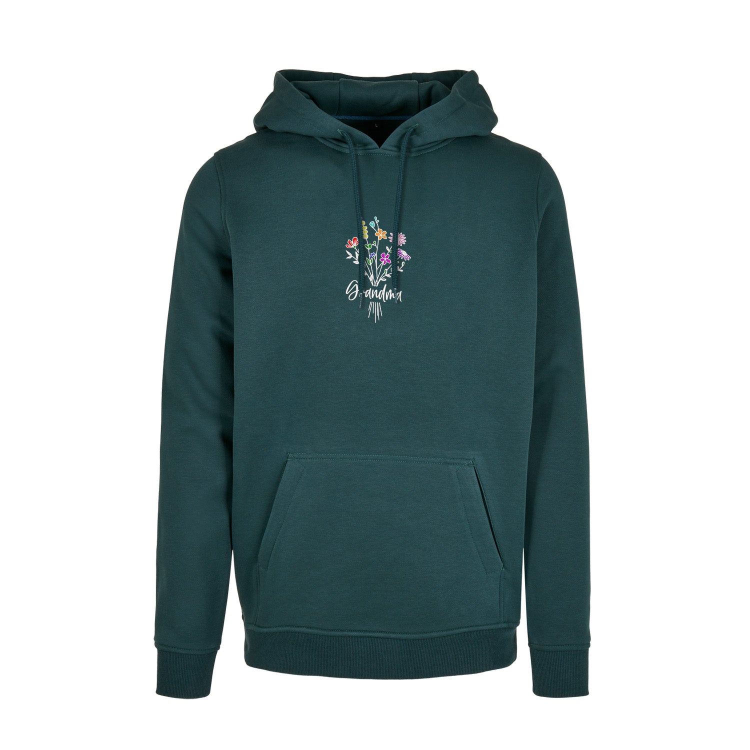 Bluza Grandma Floral – subtelny kwiatowy haft dla Babci Haft z radości - nadruki i haft na odzieży Warszawa