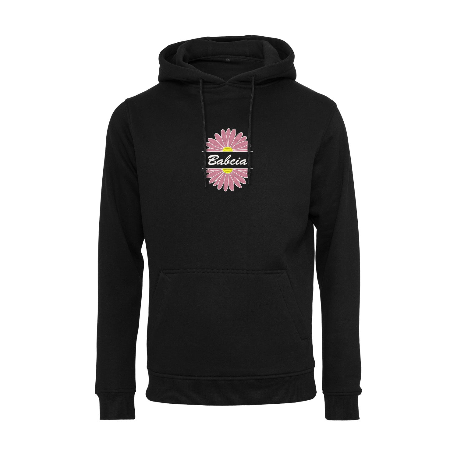 Babcia – bluza z haftem stokrotki dla Babci Haft z radości - nadruki i haft na odzieży Warszawa