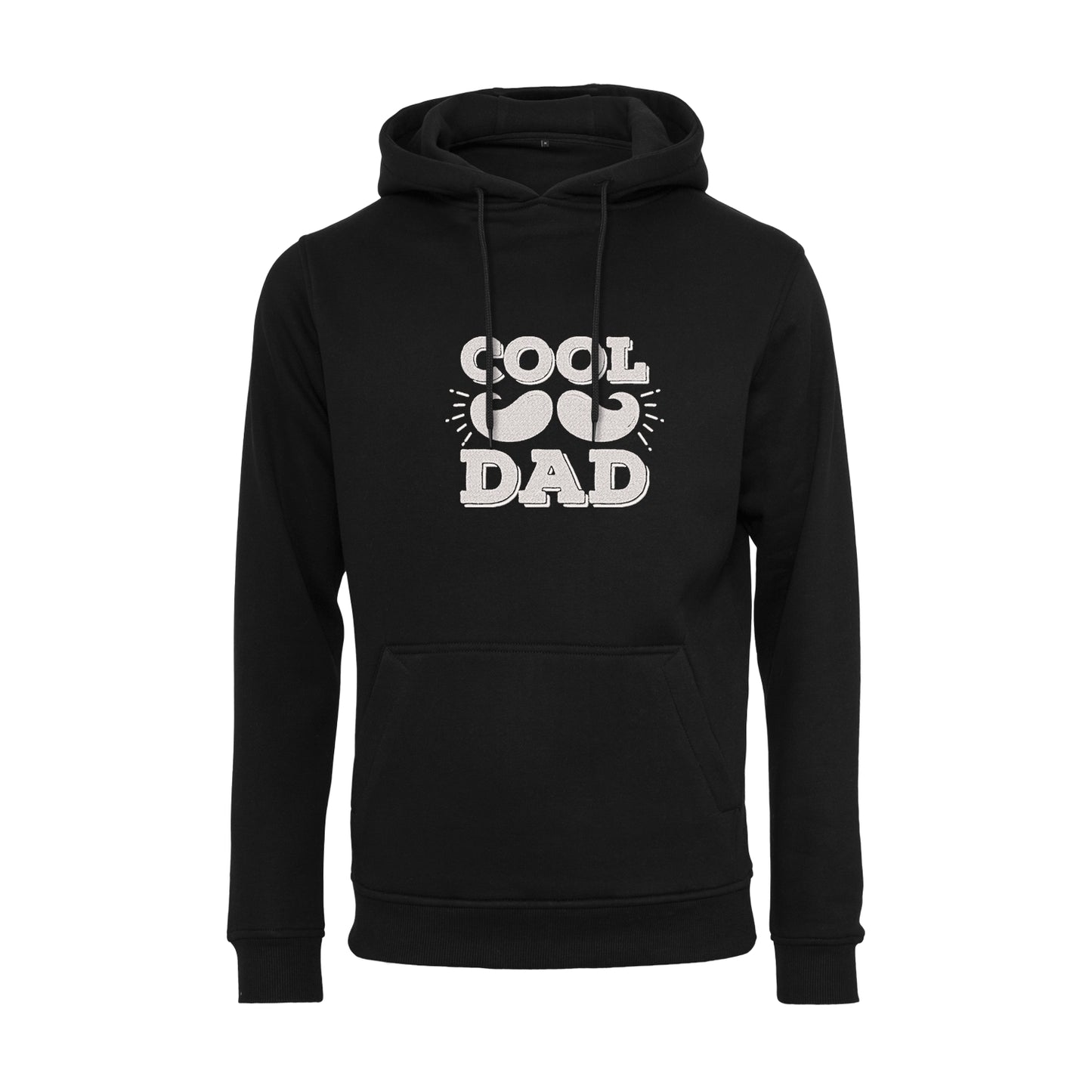 Bluza z kapturem męska z haftem „Cool Dad” – Prezent dla fajnego taty | Stylowa bluza z kapturem