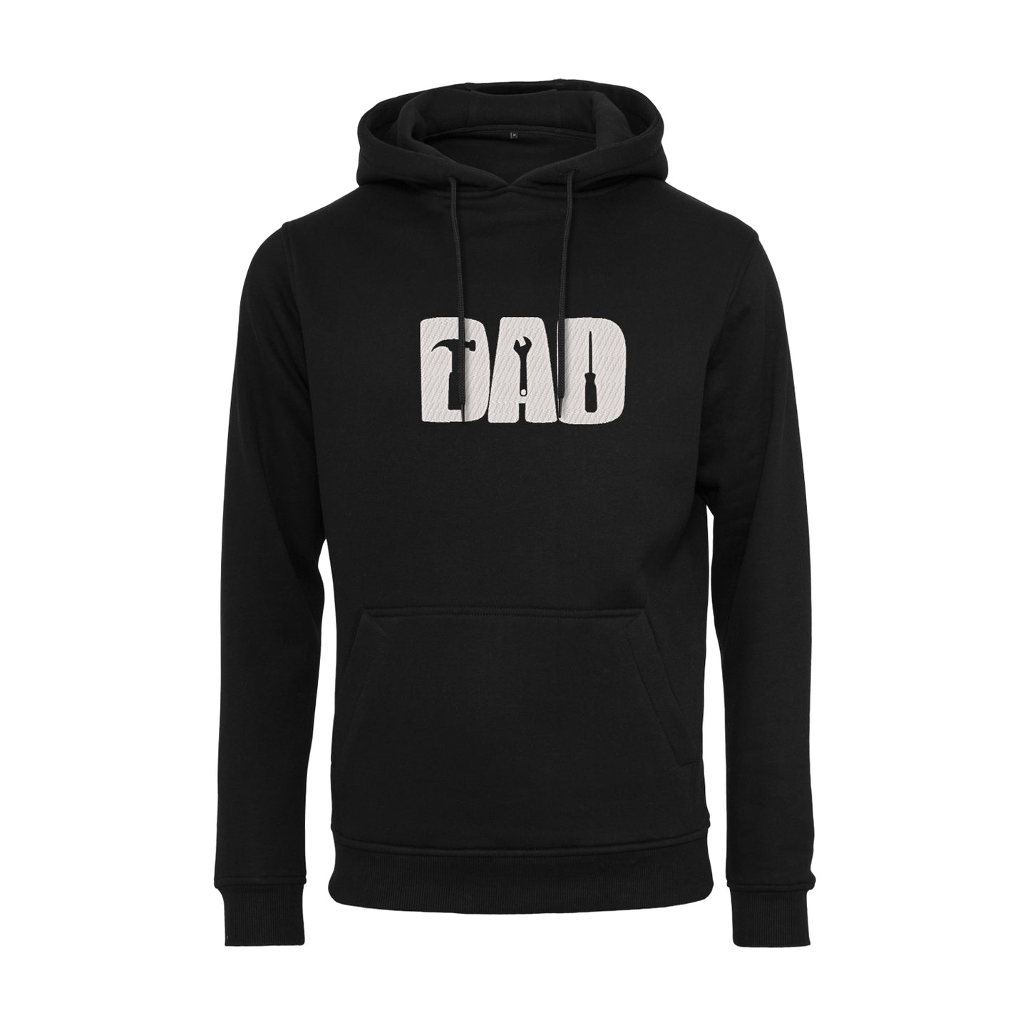 Bluza z kapturem z haftem „Dad” – Klasyczna bluza z kapturem dla taty | Prezent dla ojca